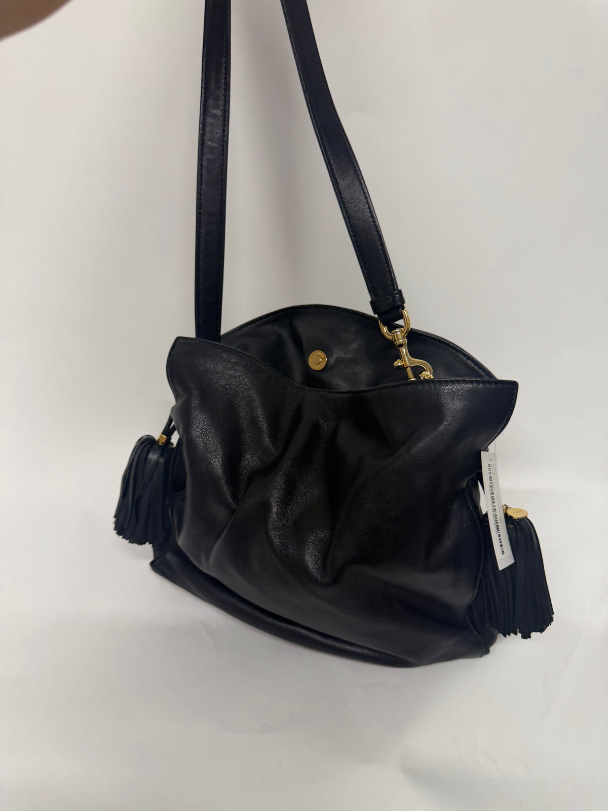 Loewe Flamenco Mediano Piel Napa Negra