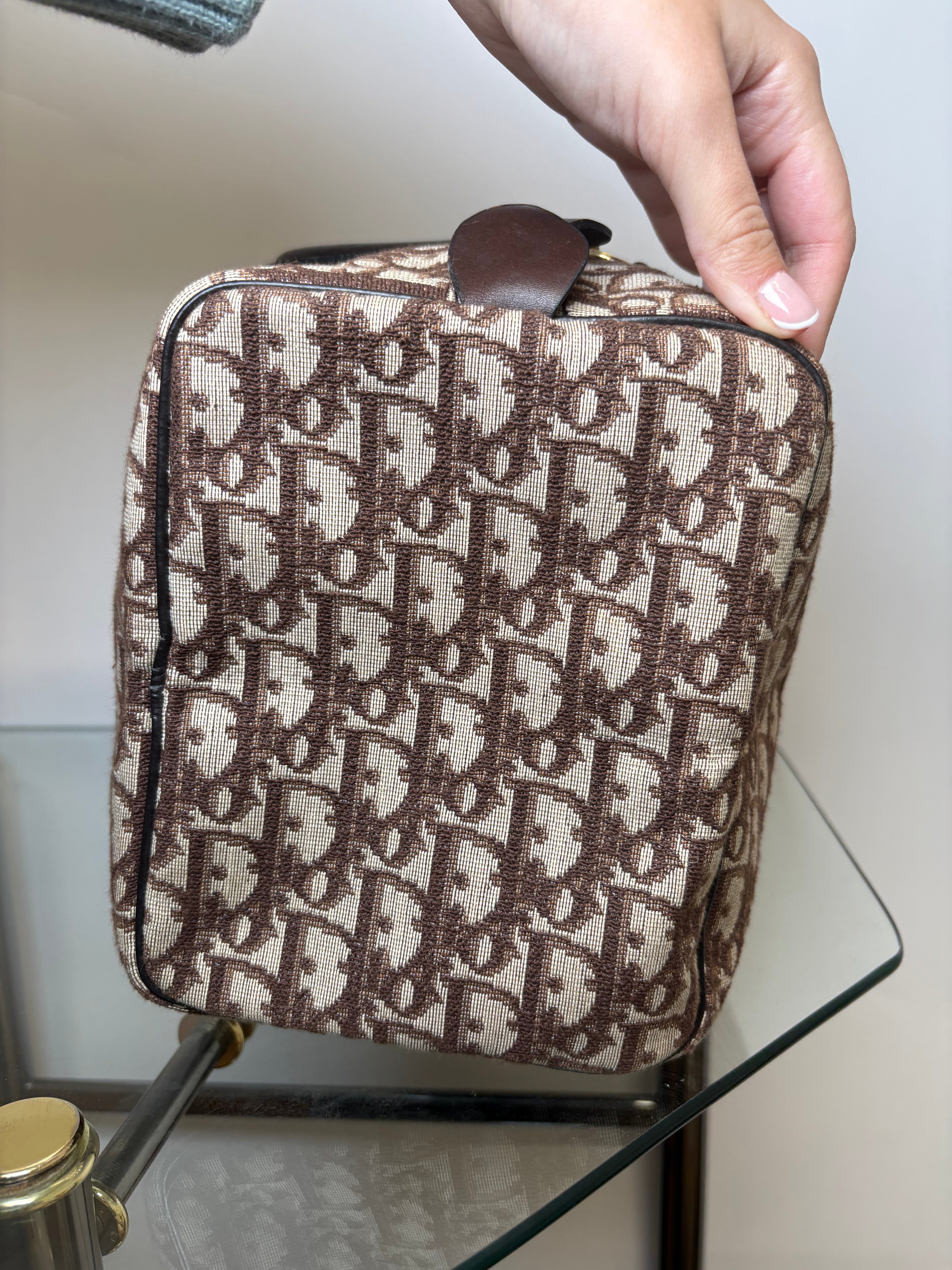 Dior trotter bowling 30 marrron oscuro