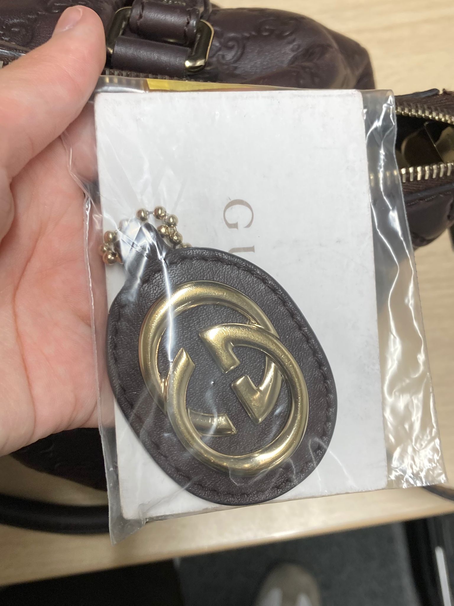 GUCCI GG Guccissima 2Way – Piel marrón chocolate Y bandolera