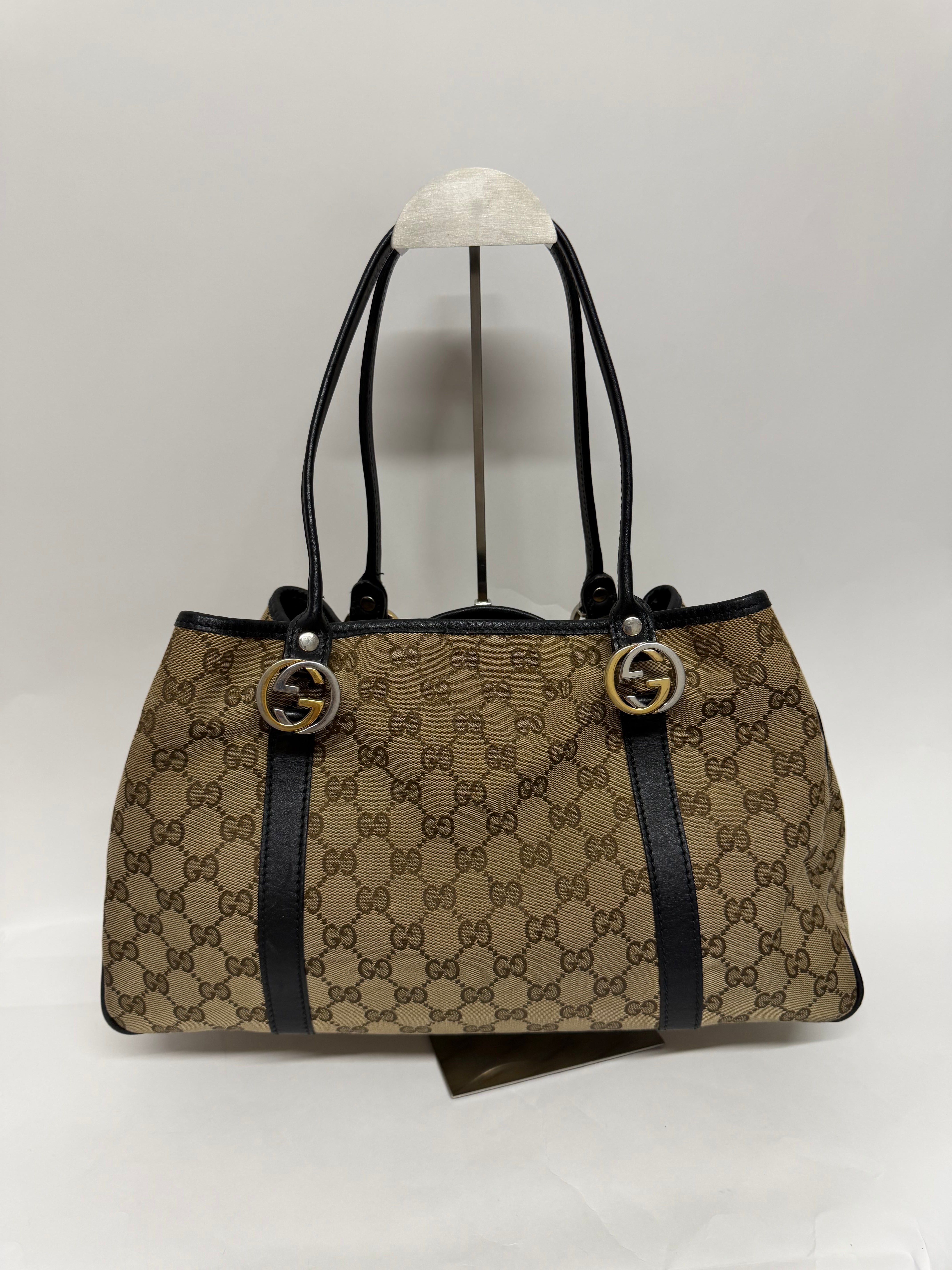 Gucci Twins Tote GG Canvas Mediana