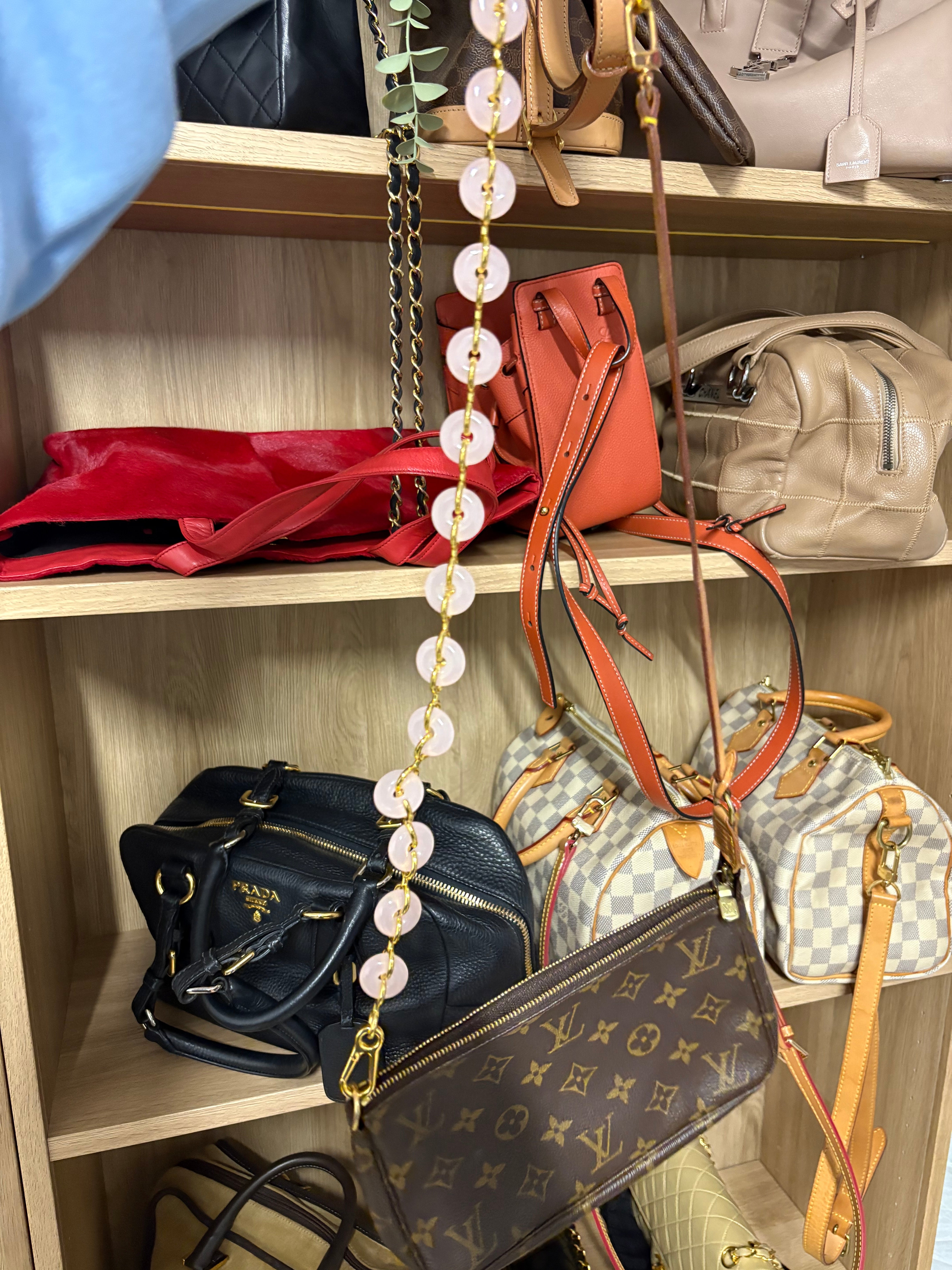 Louis Vuitton Pochette Accessoires monogram con 2 bandoleras extra