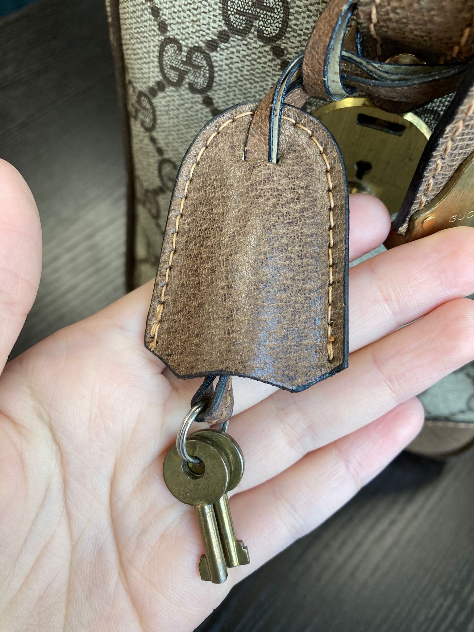 Gucci Boston Vintage GG Supreme Web XXL