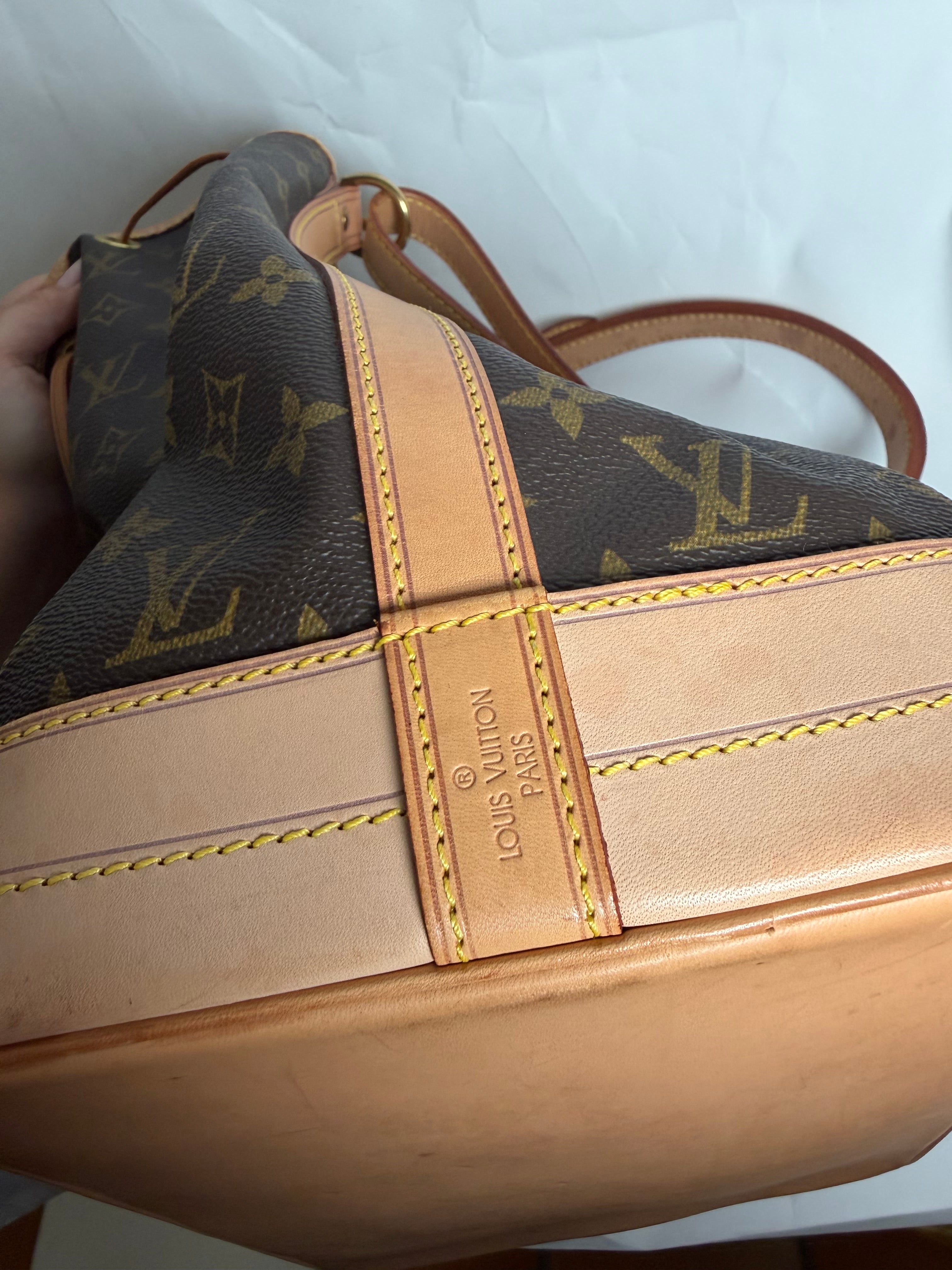 Louis Vuitton Noé clásico grande Monogram
