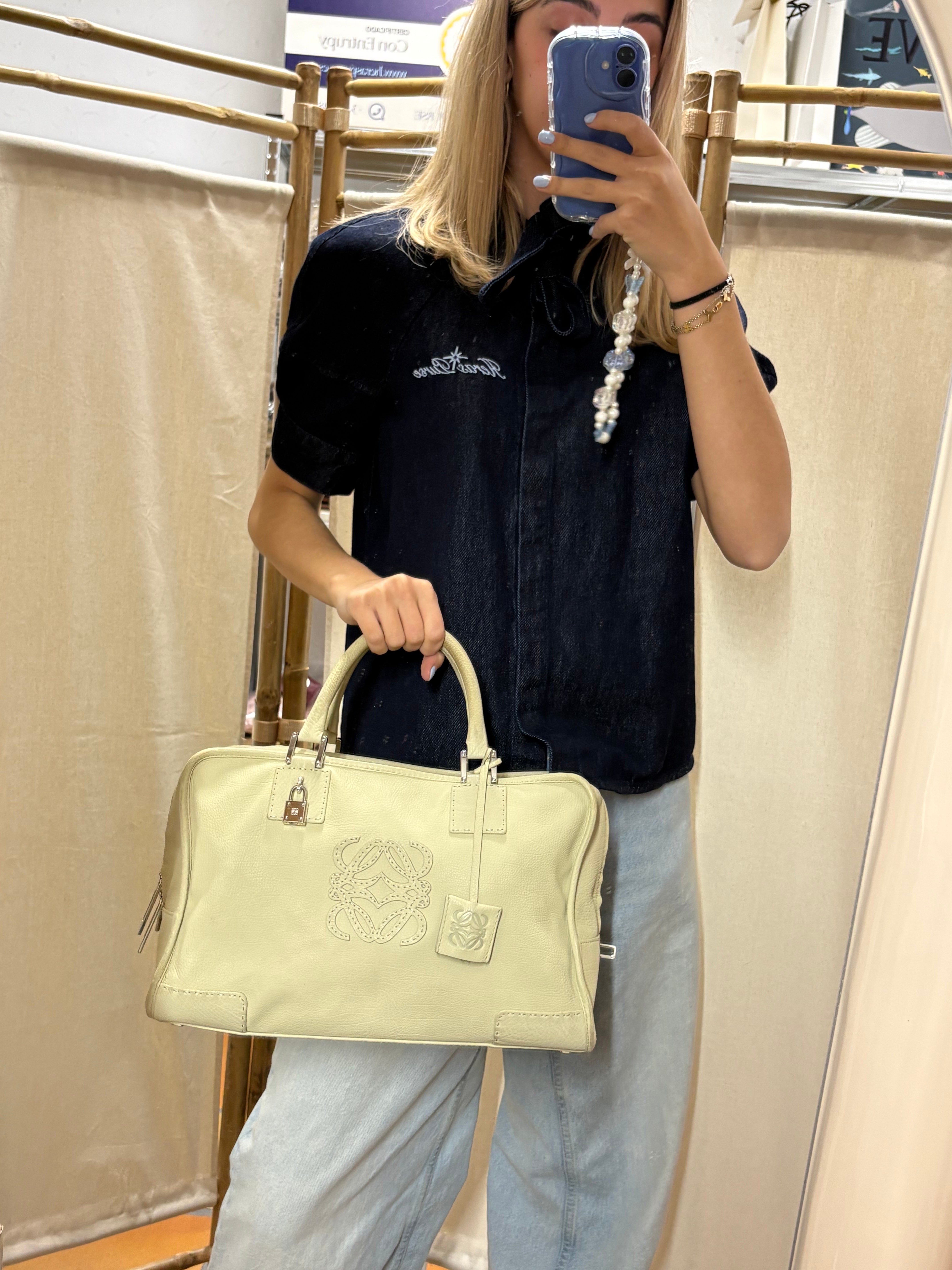 Loewe Amazona 35 vintage Verde Lima