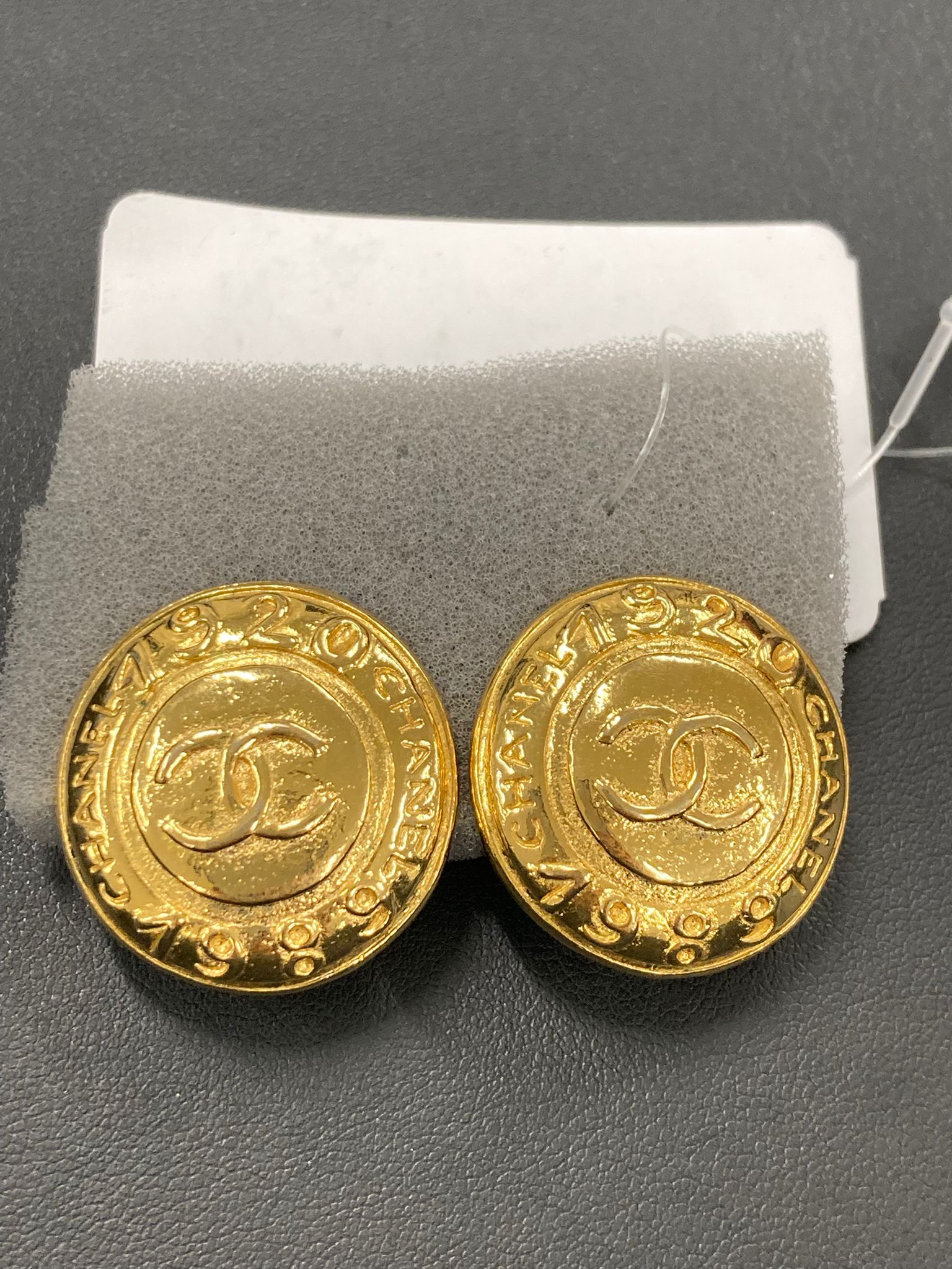 Pendientes Chanel Coco Mark Vintage