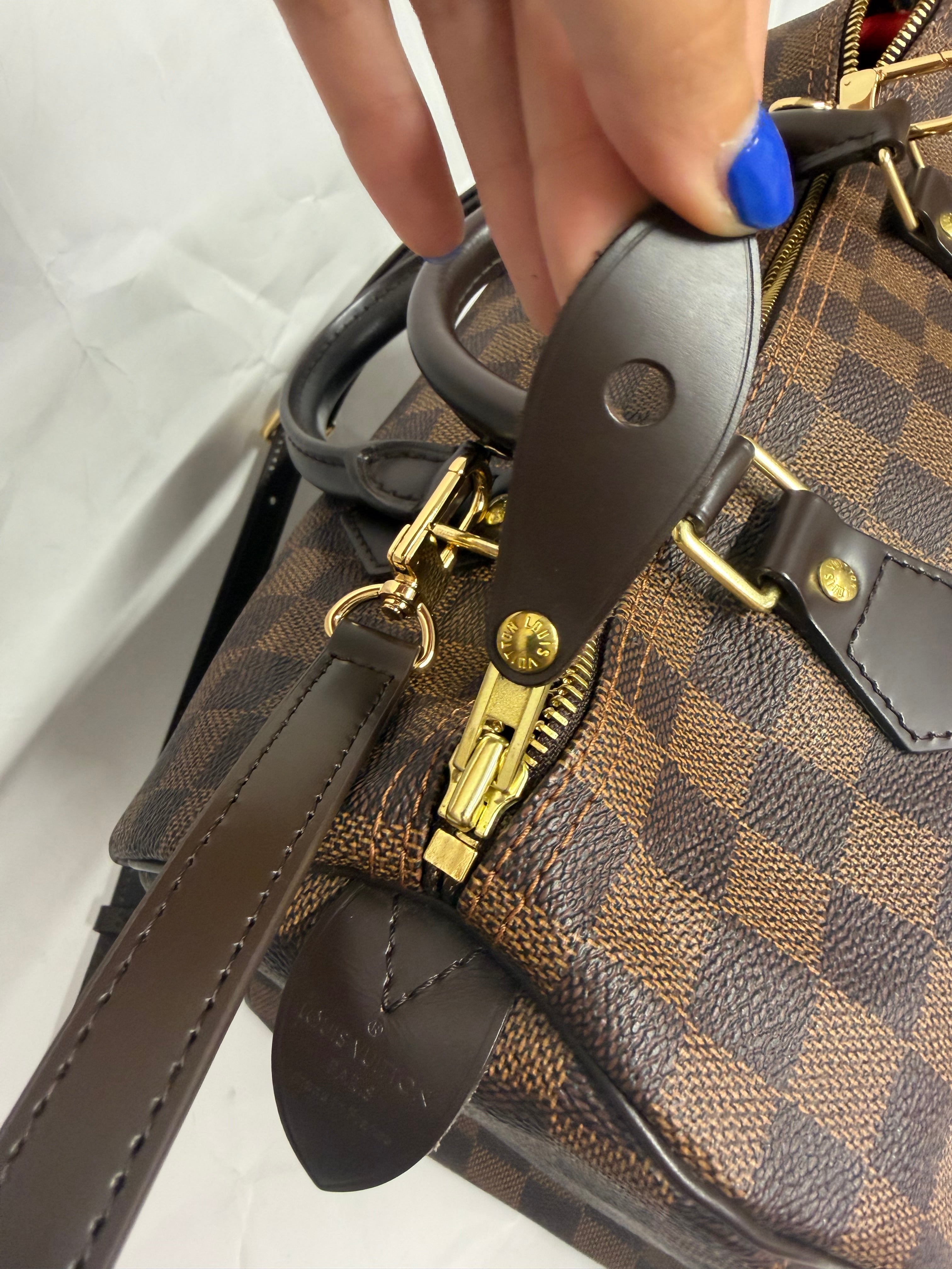 Louis Vuitton Speedy 30 Damier Ebene