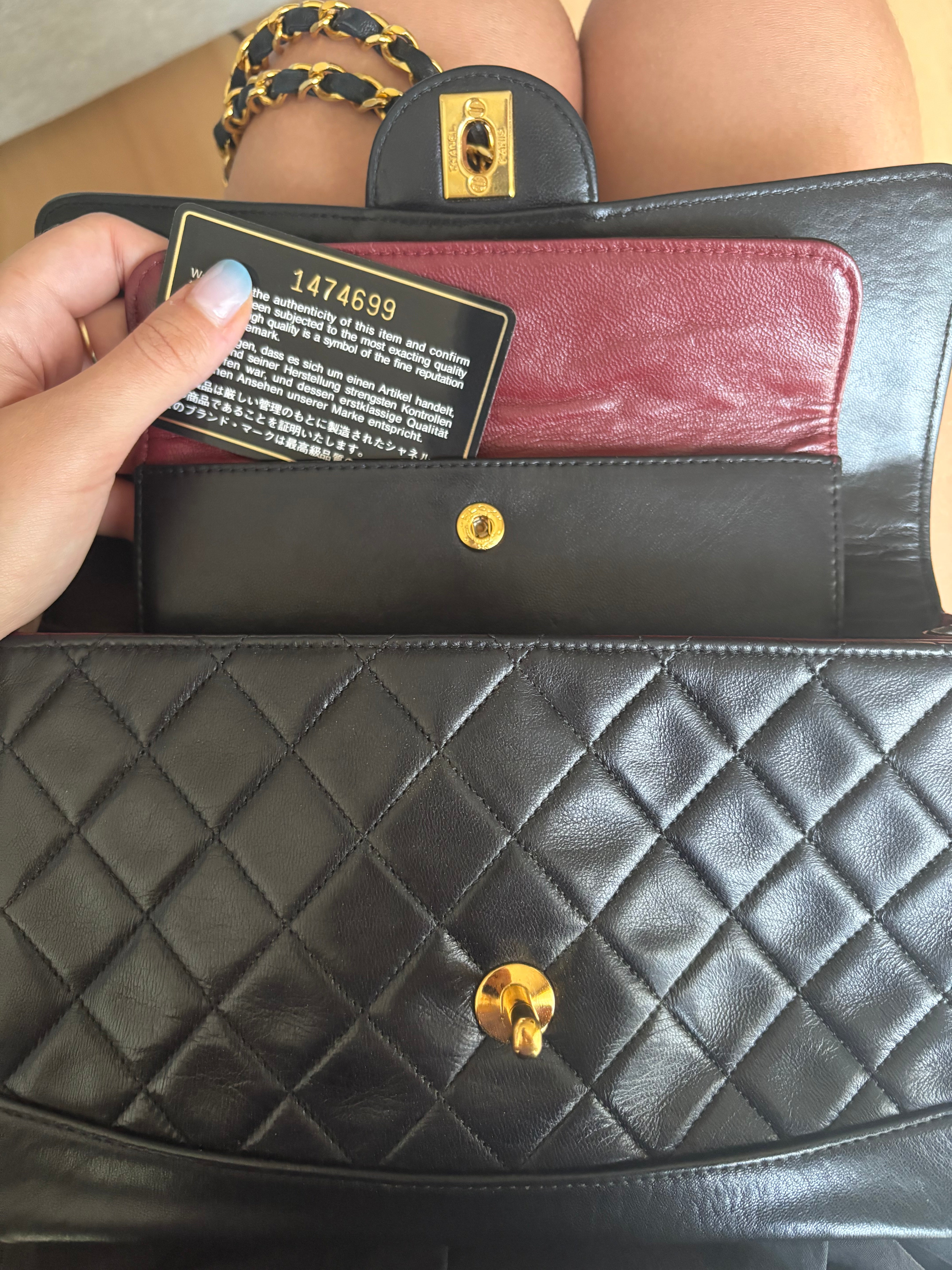 Chanel timeless classic flap 23 con monedero