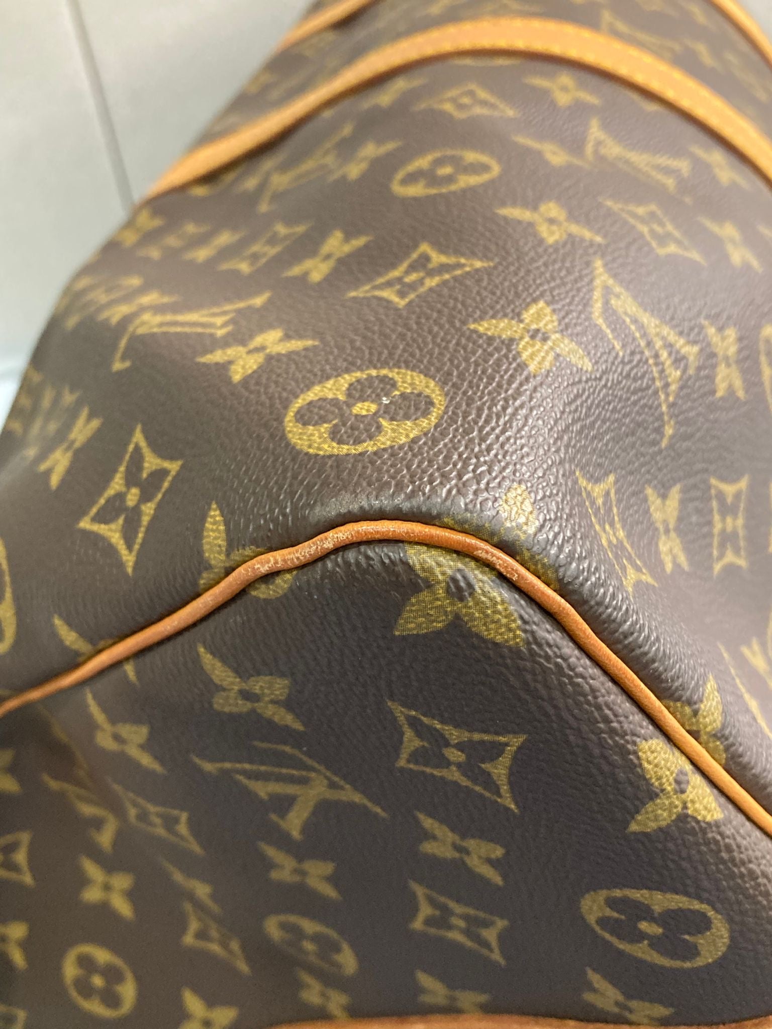Louis Vuitton Keepall 50 bandolera canvas monogram