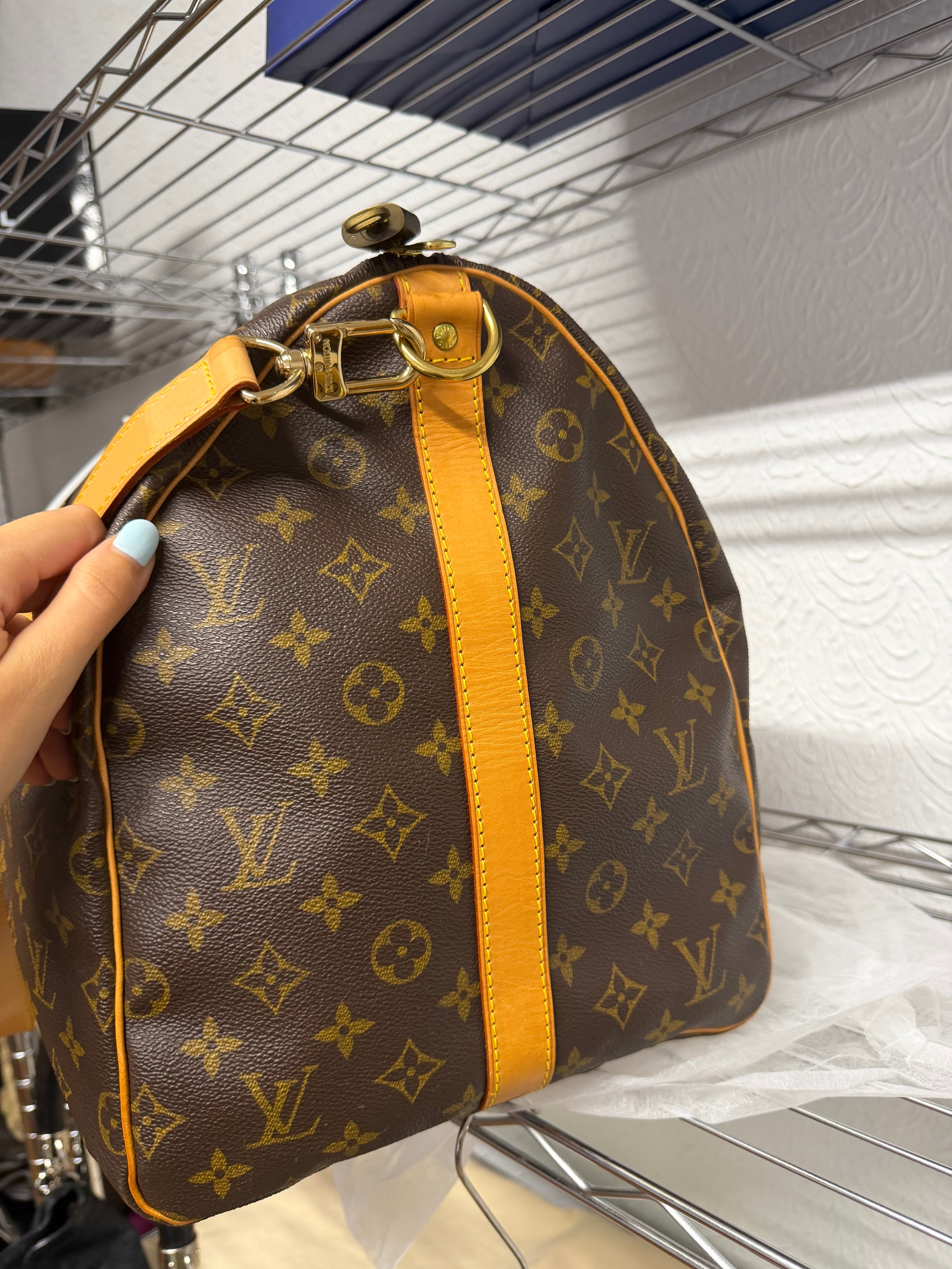 Louis Vuitton Keepall Bandoulière 55 Monogram