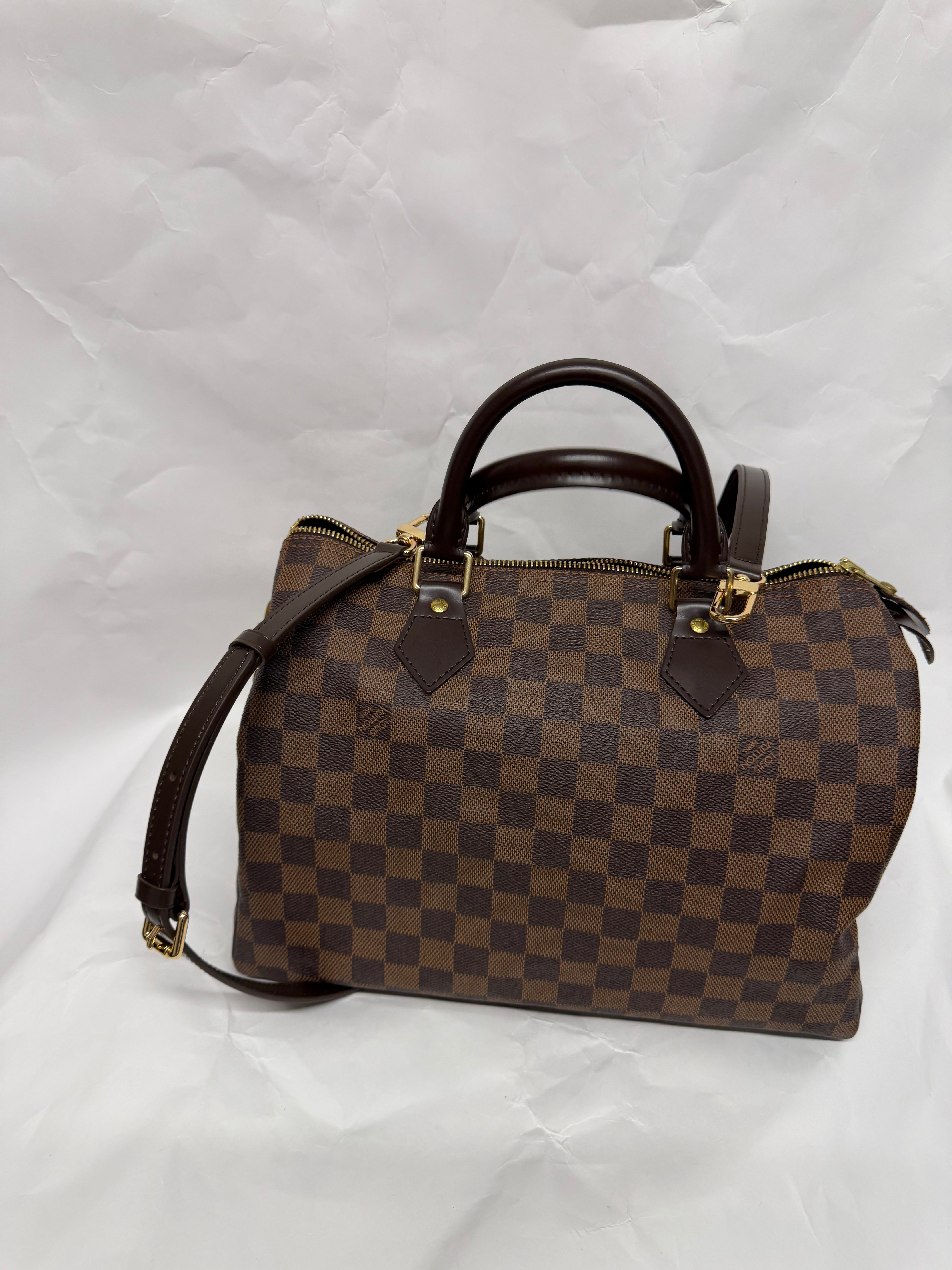 Louis Vuitton Speedy 30 Damier Ebene