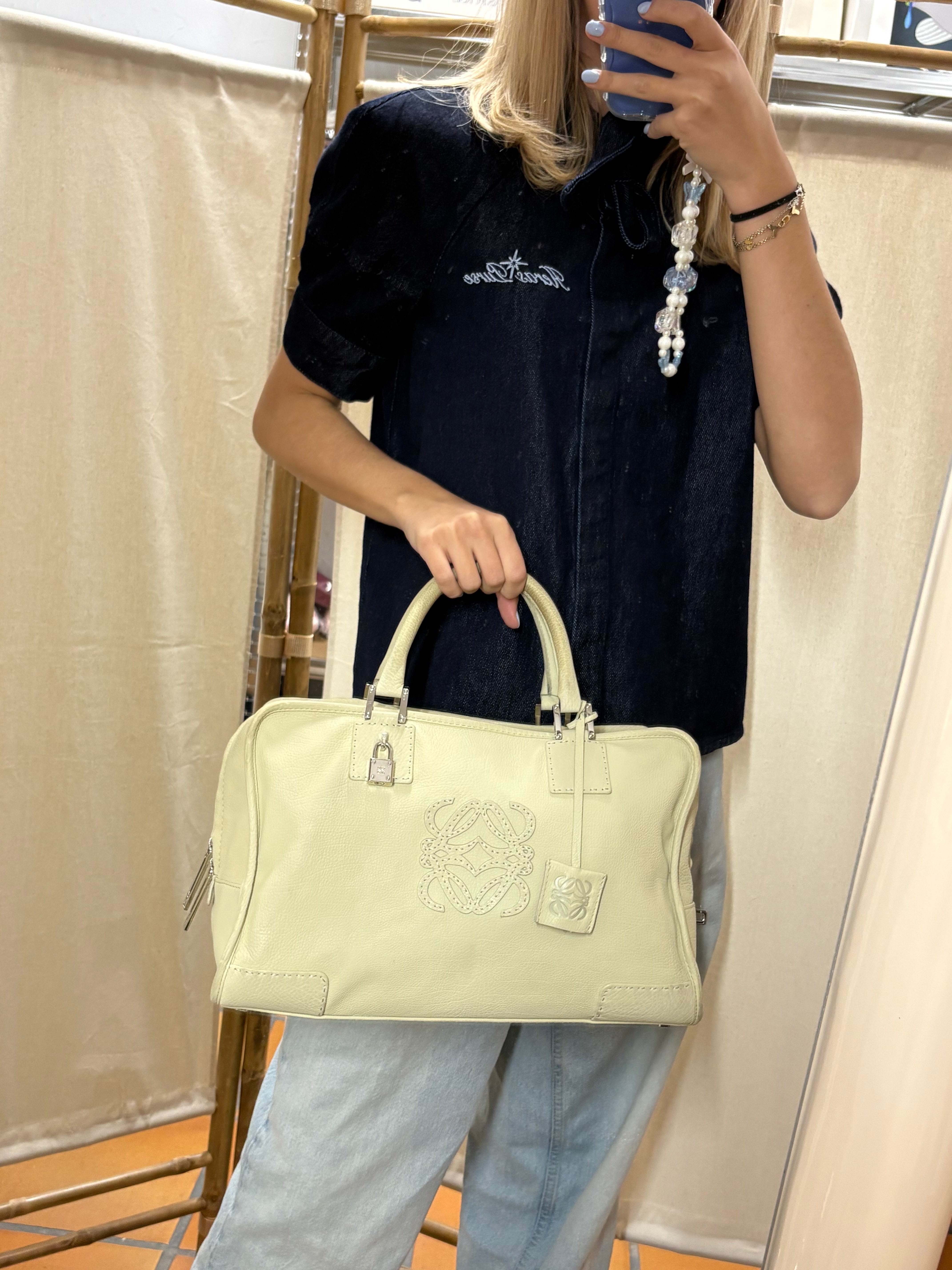 Loewe Amazona 35 vintage Verde Lima