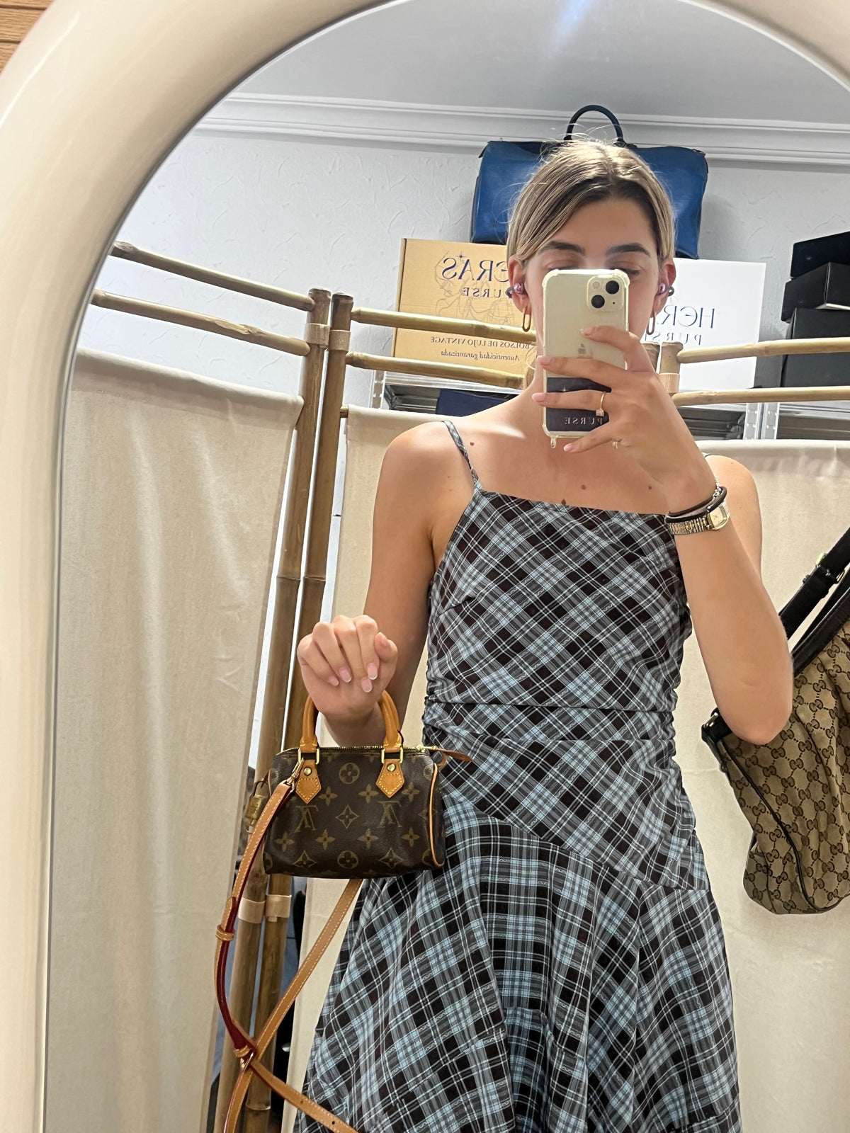 Louis Vuitton Mini Speedy HL Monogram Vintage