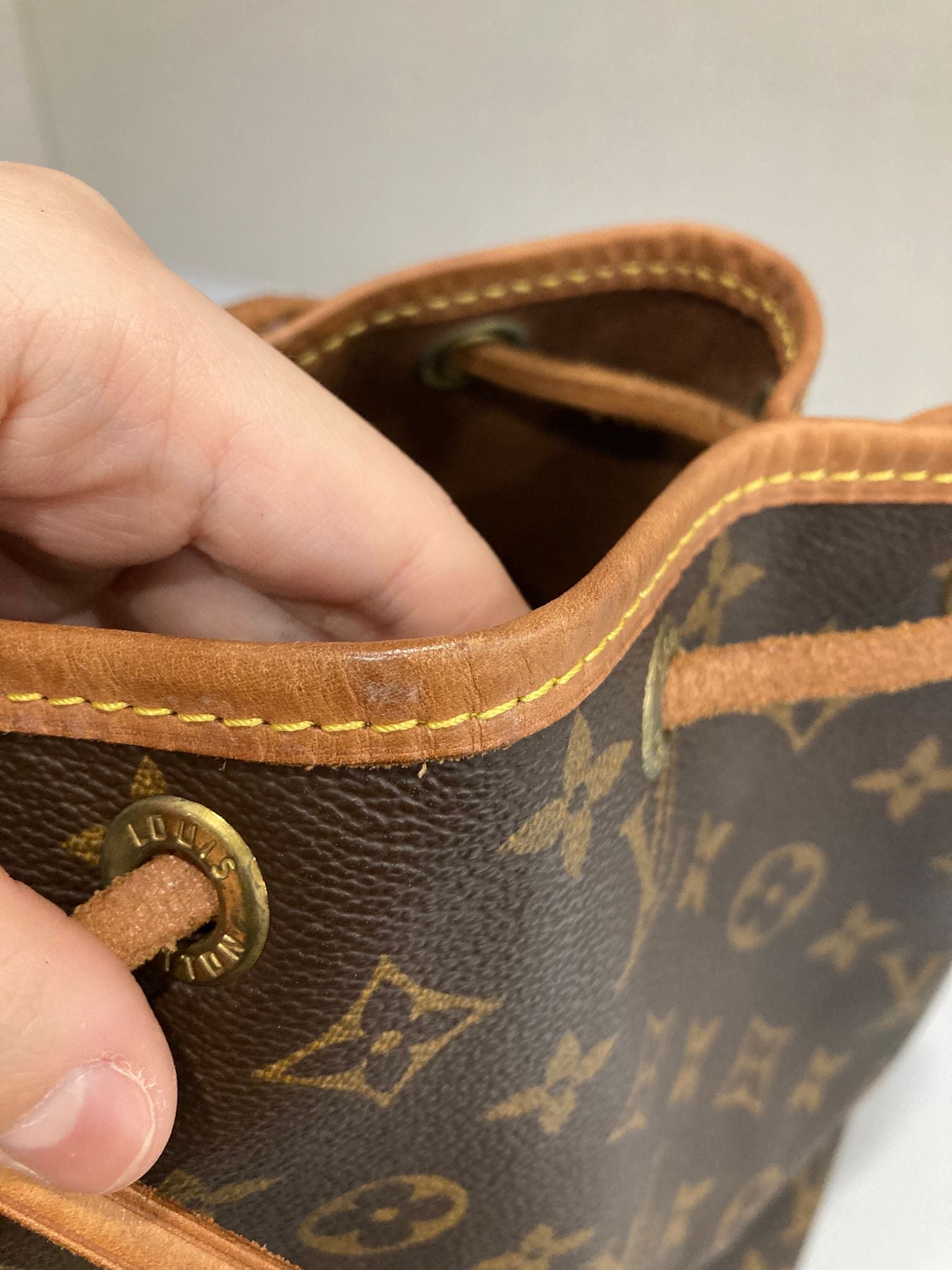Louis Vuitton petit Noe canvas monogram