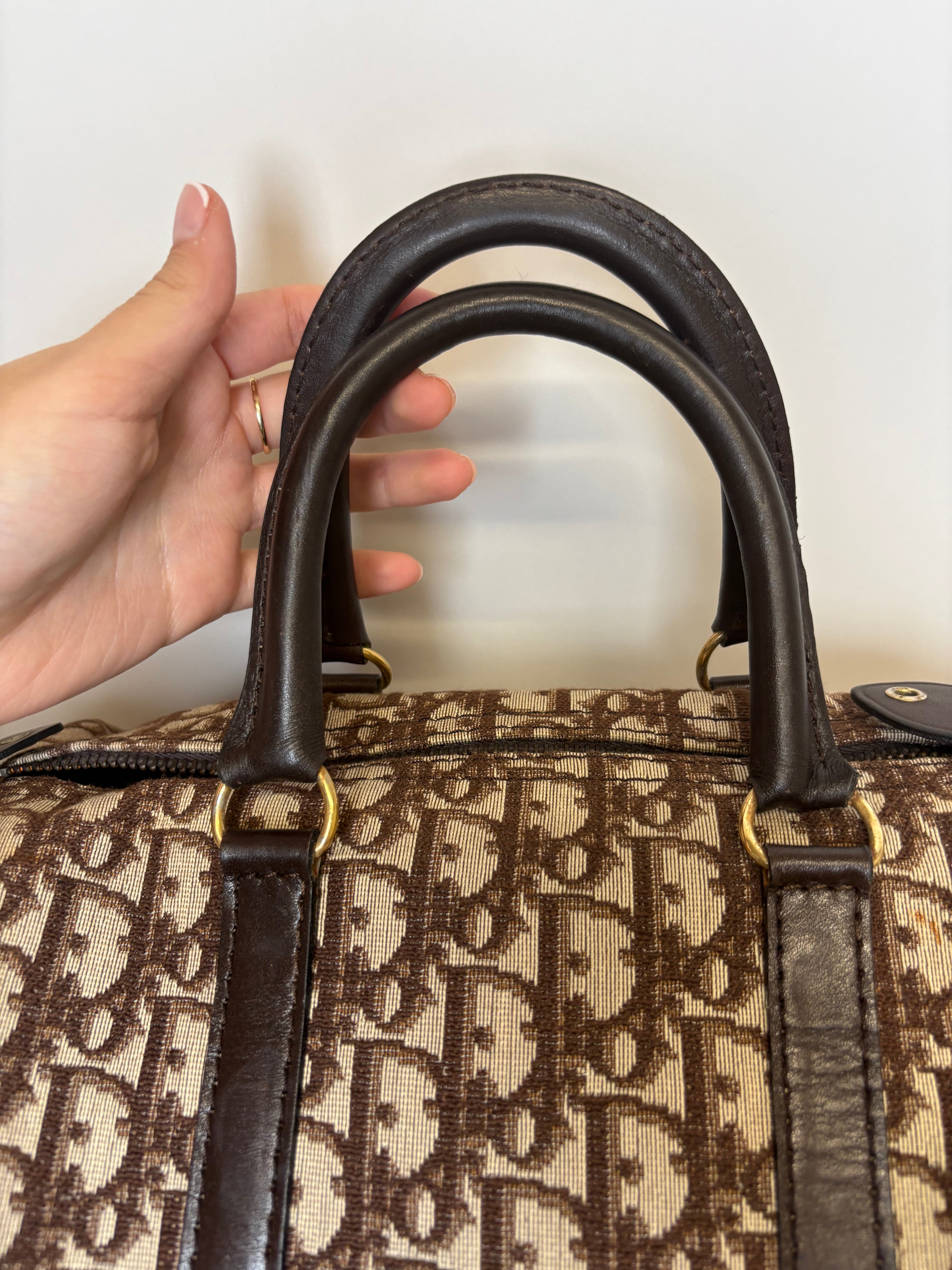 Dior trotter bowling 30 marrron oscuro