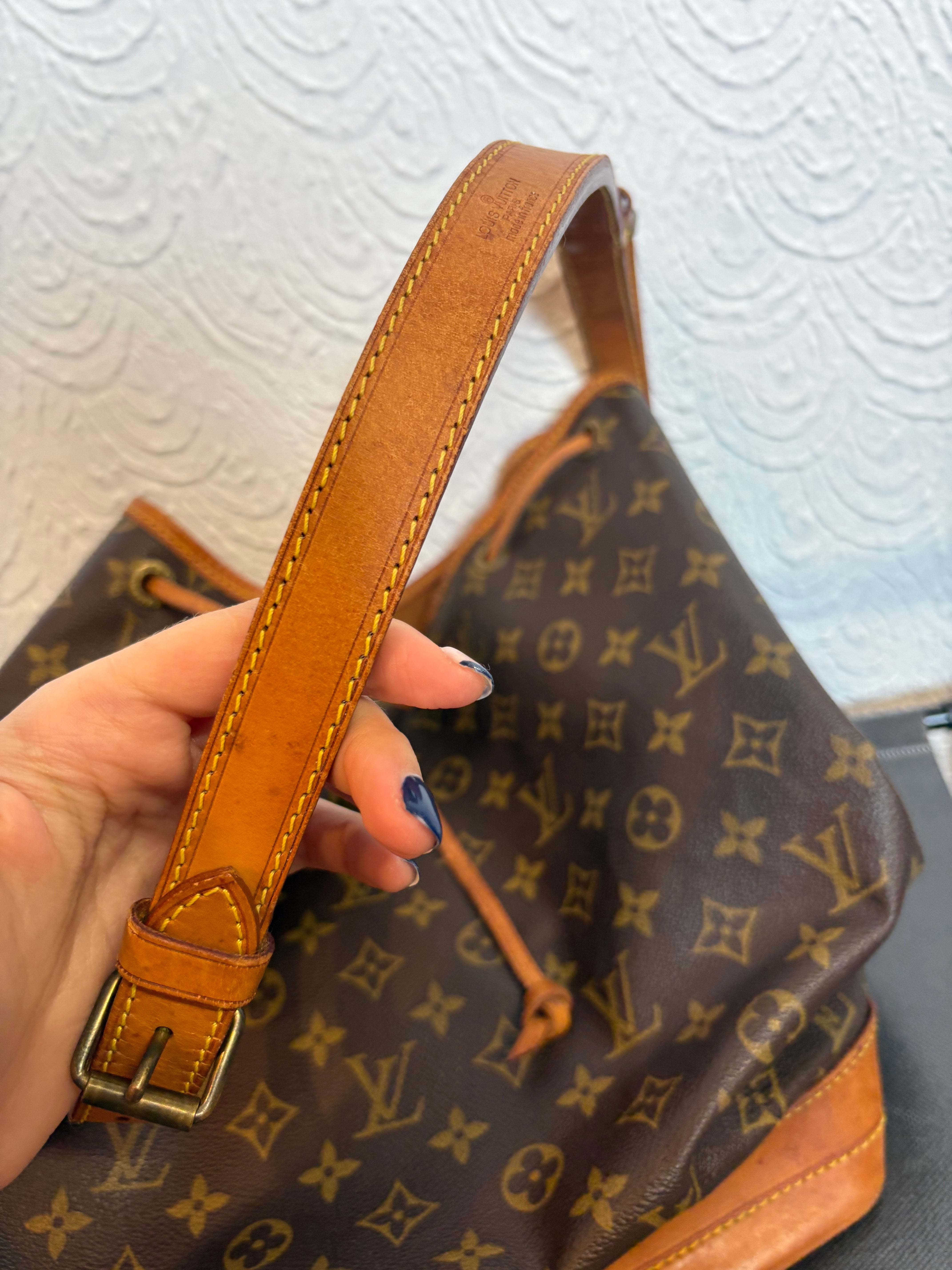 Louis Vuitton noè clásico vintage canvas monogram