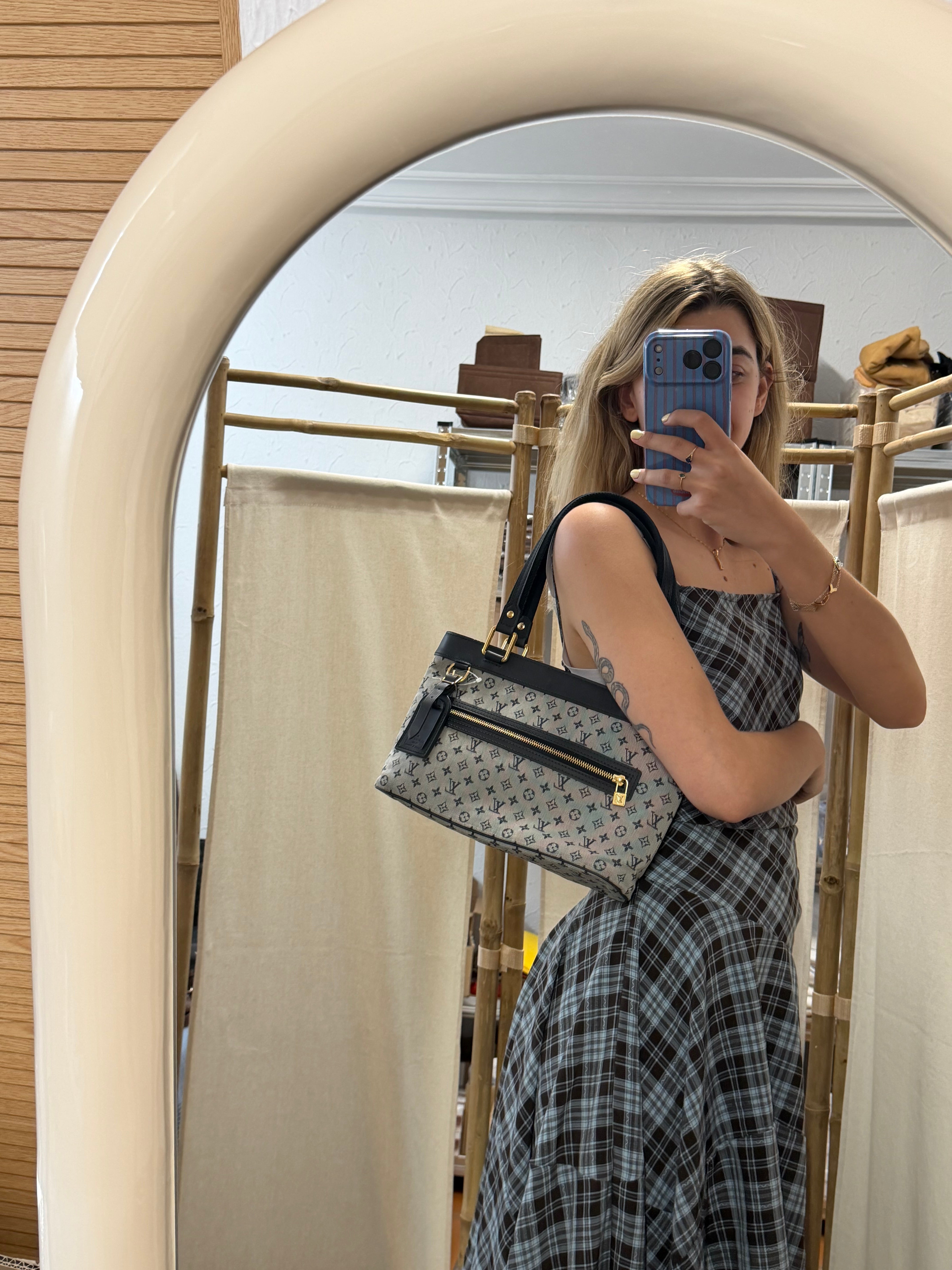 Louis Vuitton Mini Lin Lucille PM Navy