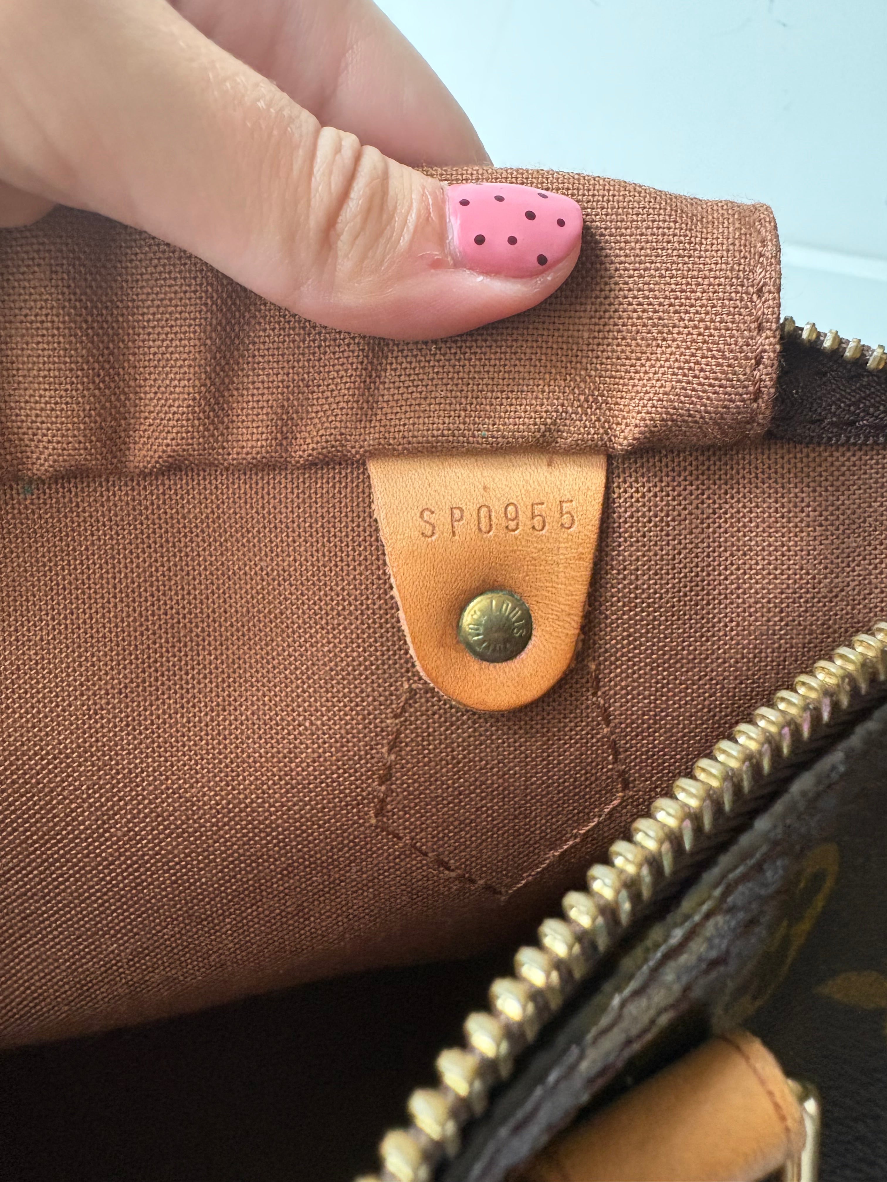 Louis Vuitton Speedy 30 canvas monogram