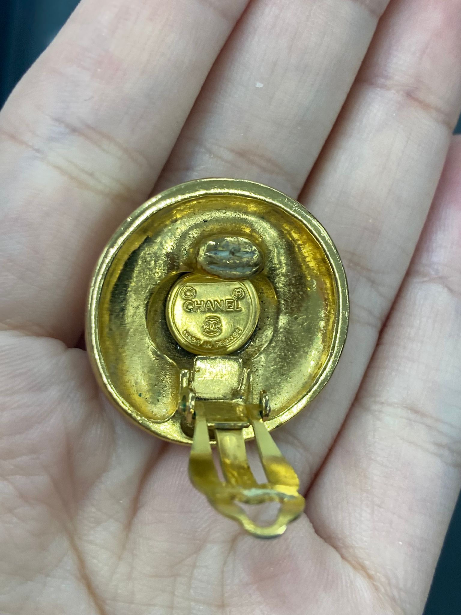 Pendientes Chanel Coco Mark Vintage
