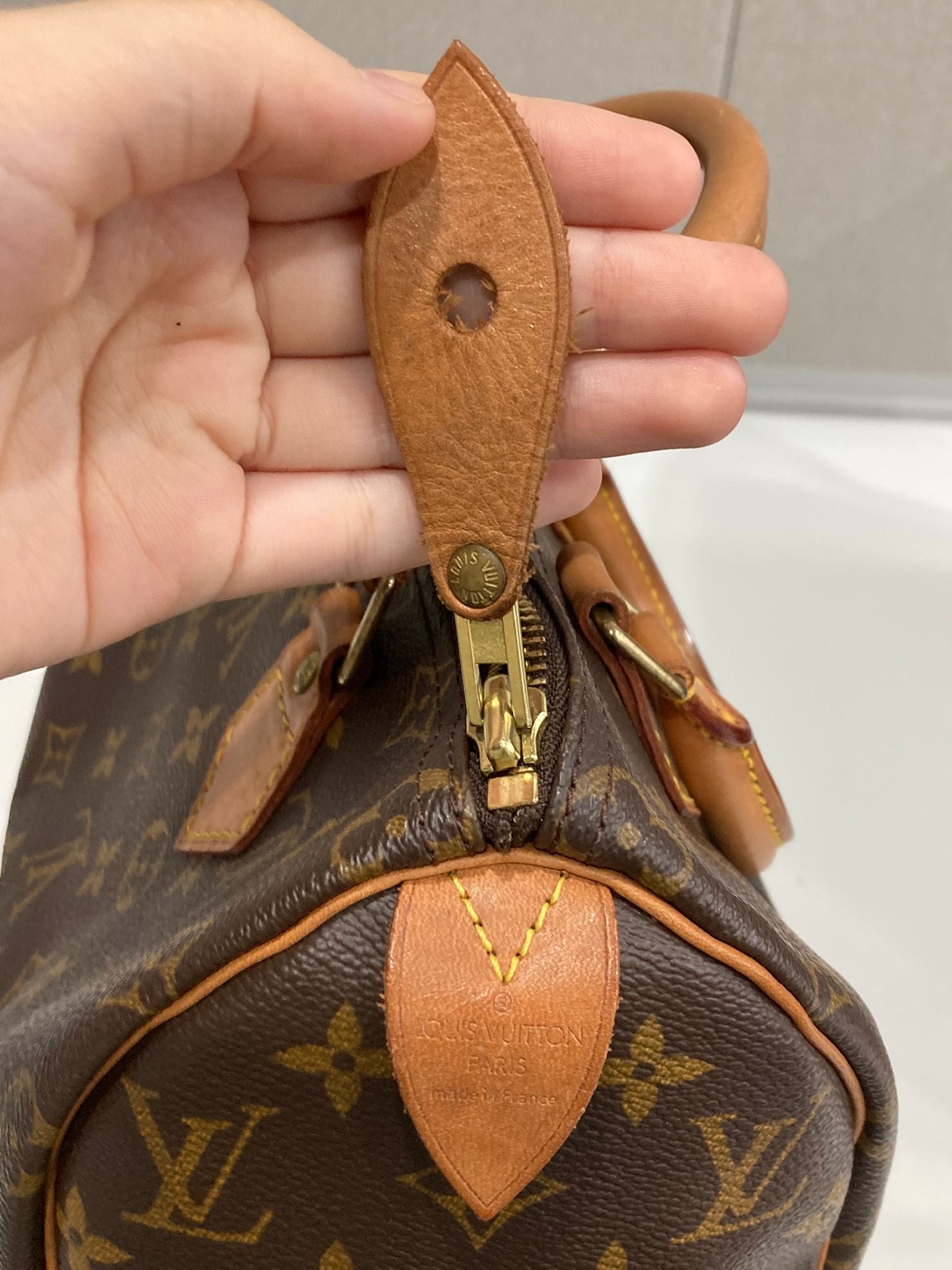 Louis Vuitton speedy 25 monogram canvas