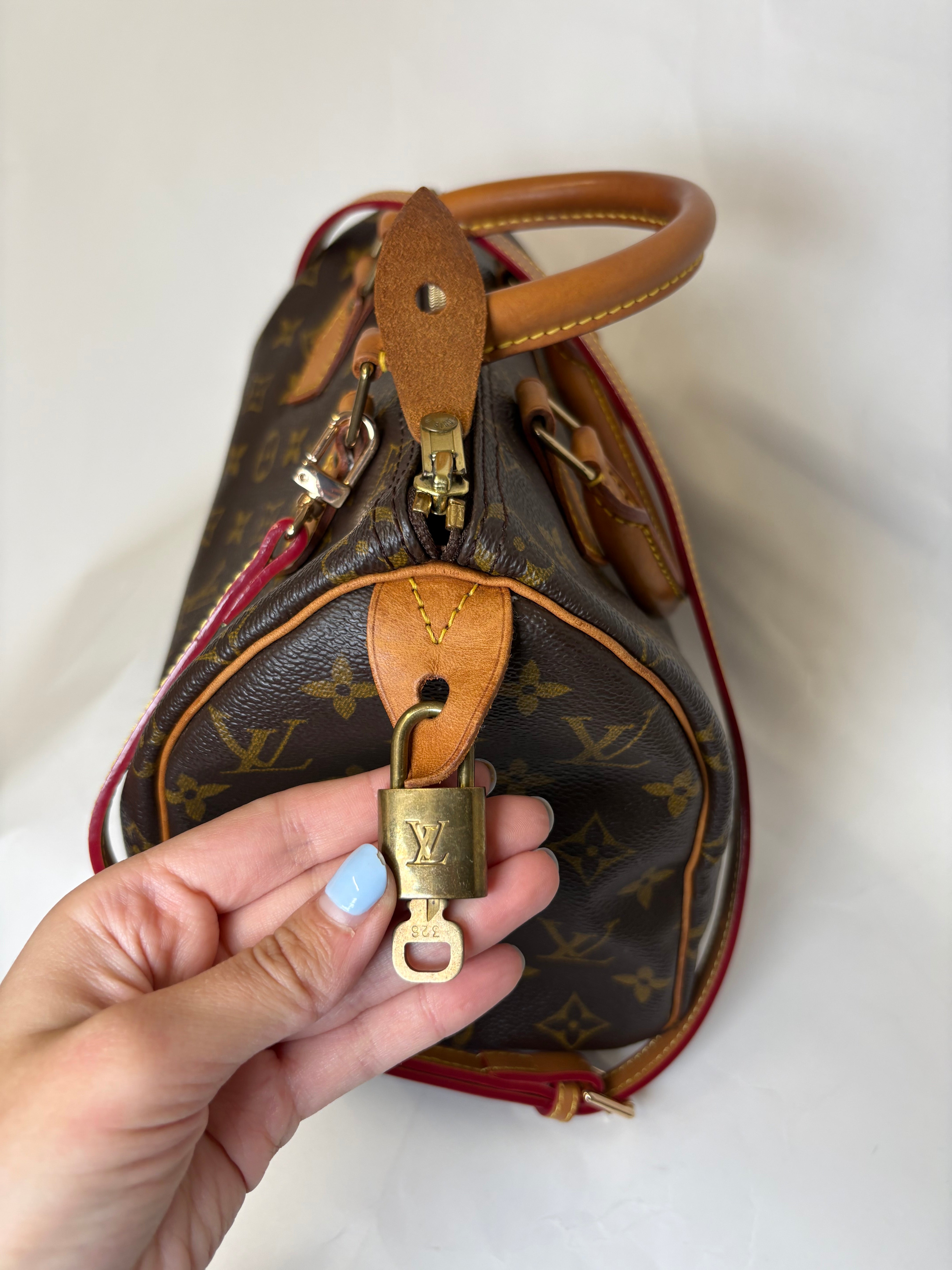 Louis Vuitton speedy 25 canvas monogram SP0955