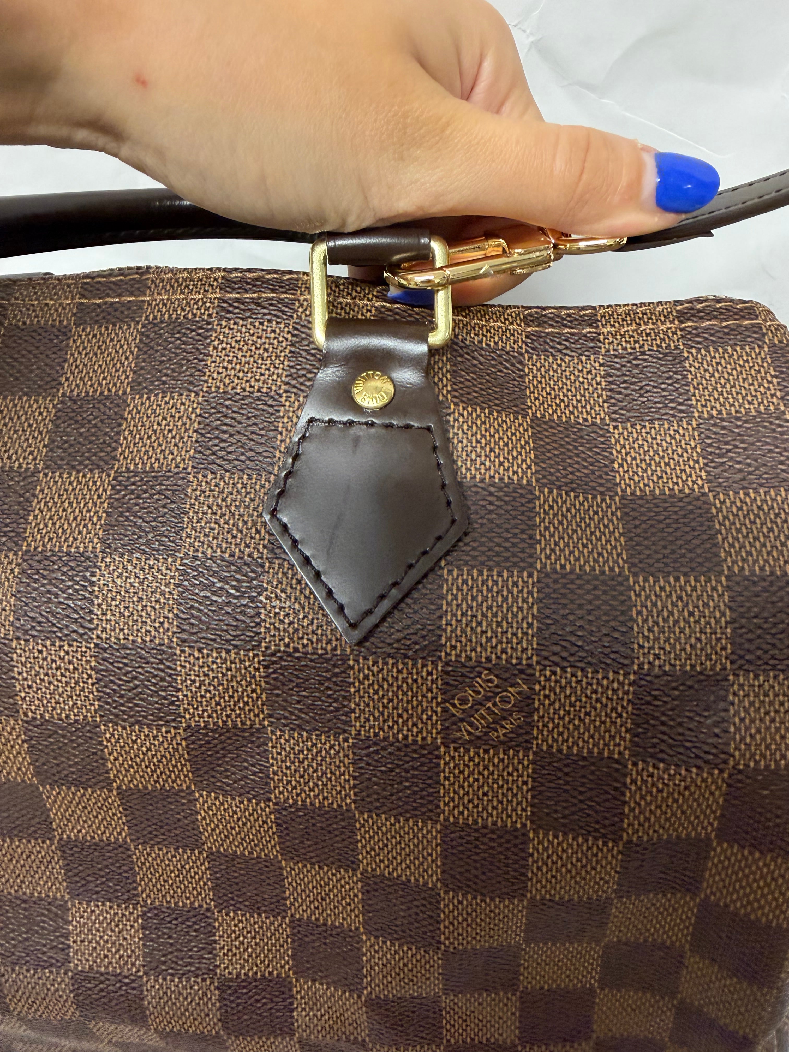 Louis Vuitton Speedy 30 Damier Ebene