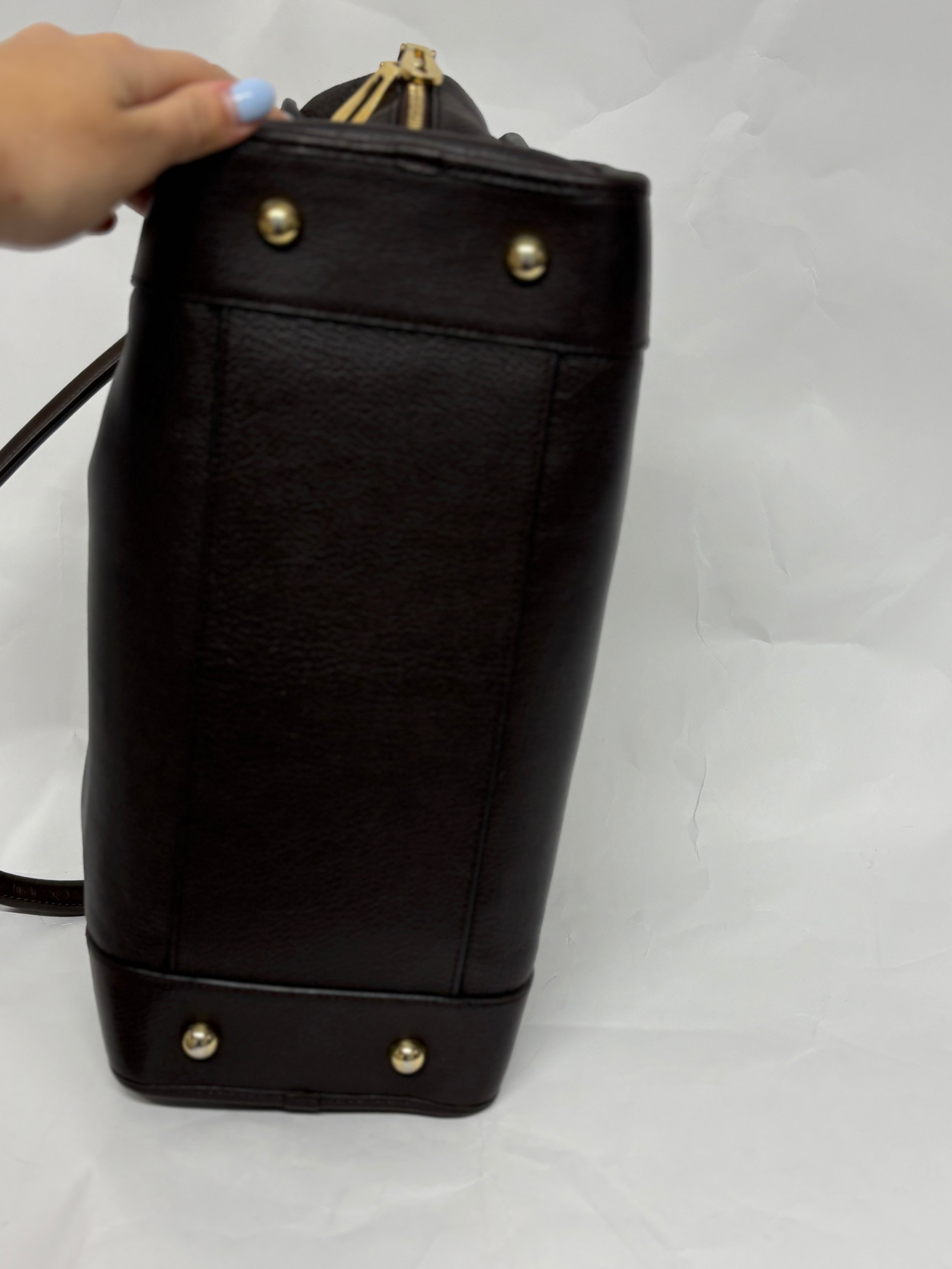 Loewe Amazona 35 Marrón chocolate con bandolera extra