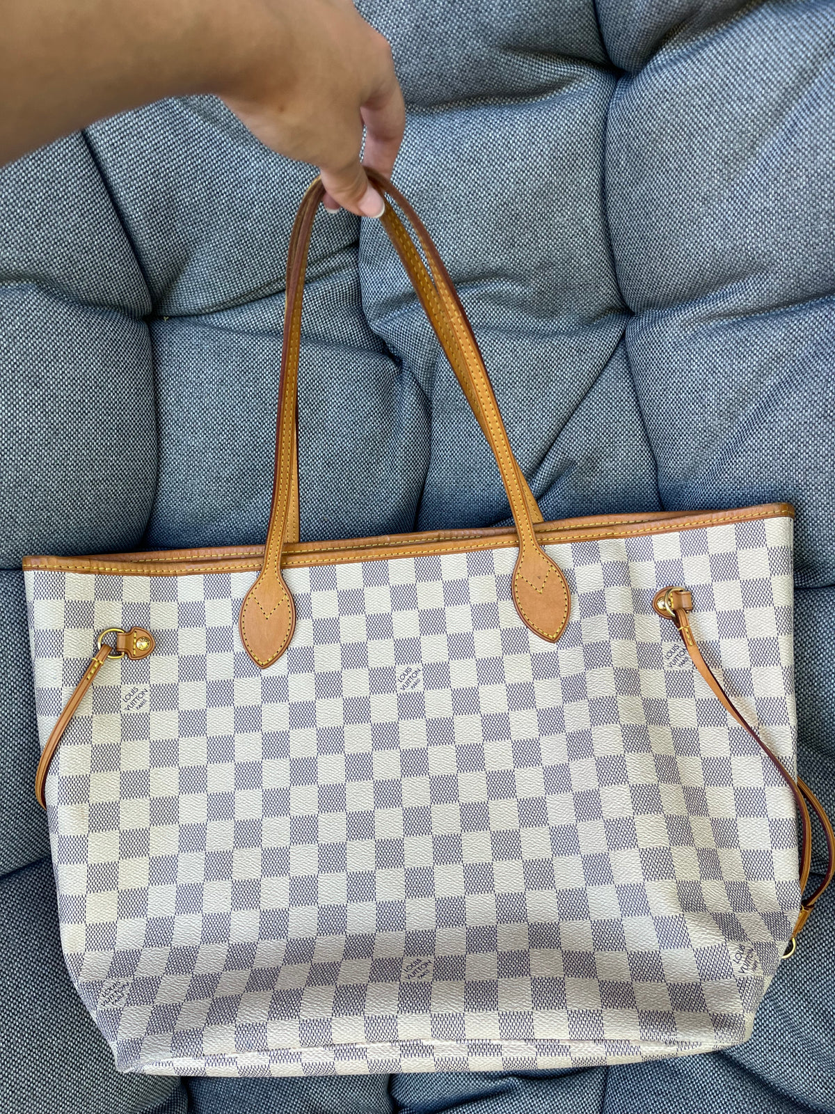 Louis Vuitton Neverfull MM Damier Azur