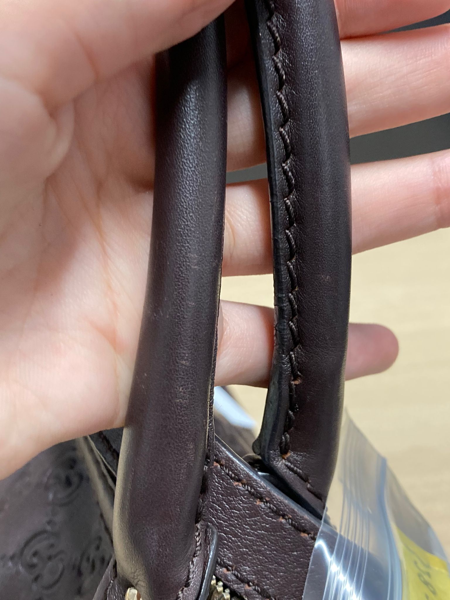 GUCCI GG Guccissima 2Way – Piel marrón chocolate Y bandolera