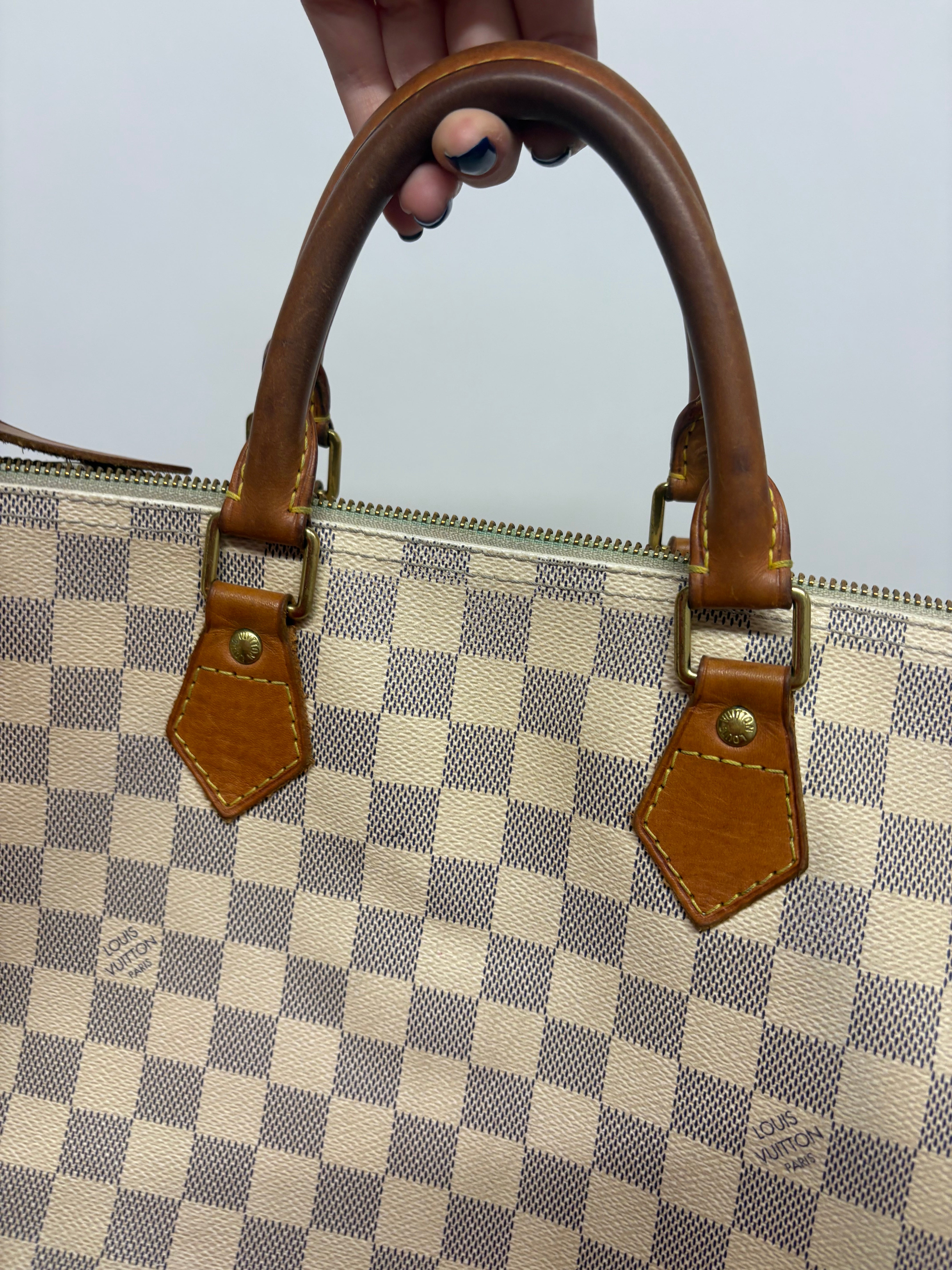 Louis Vuitton Speedy 35 en Damier Azur