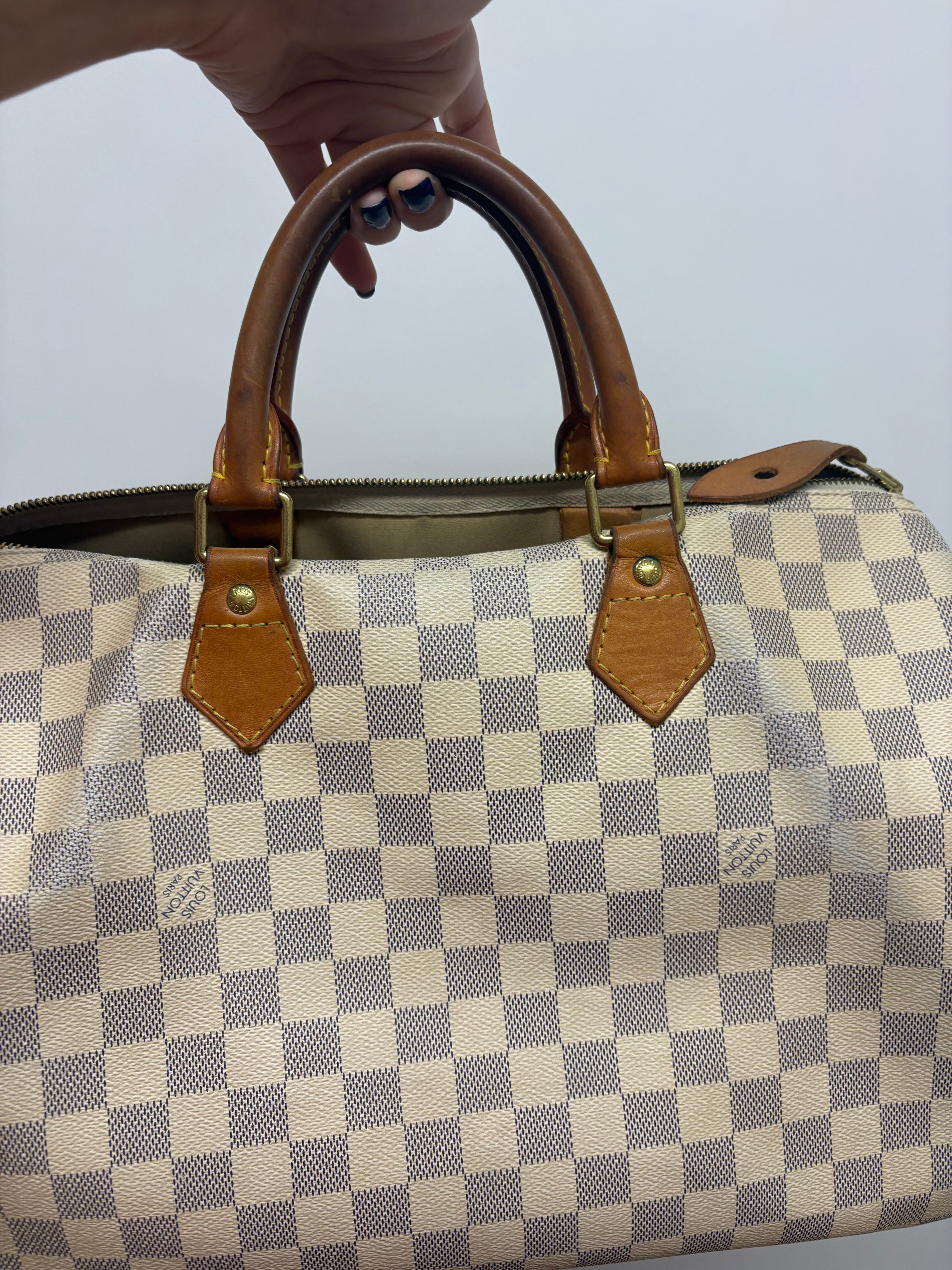 Louis Vuitton Speedy 35 en Damier Azur