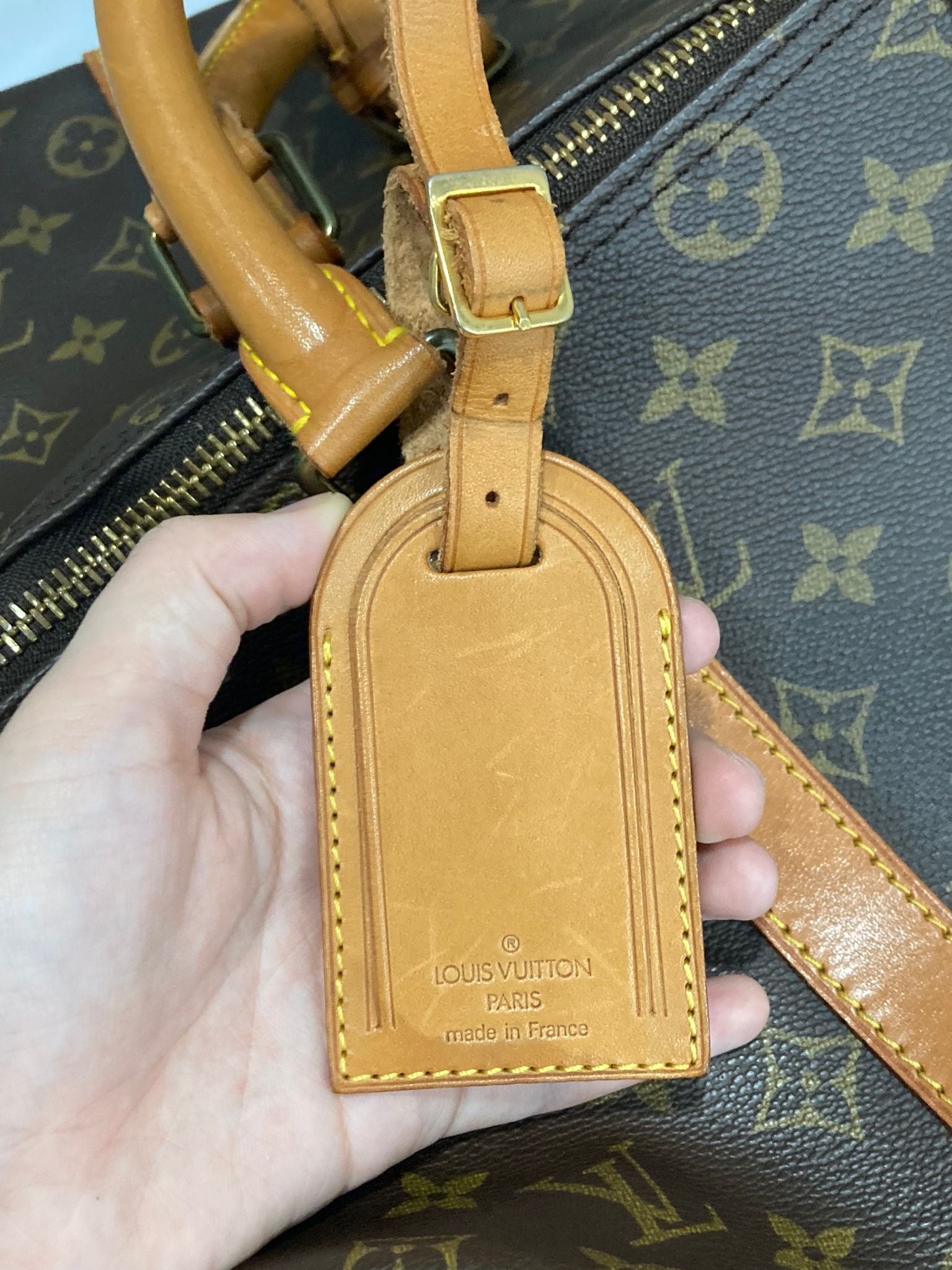 Louis Vuitton Keepall 45 canvas monogram bandolera