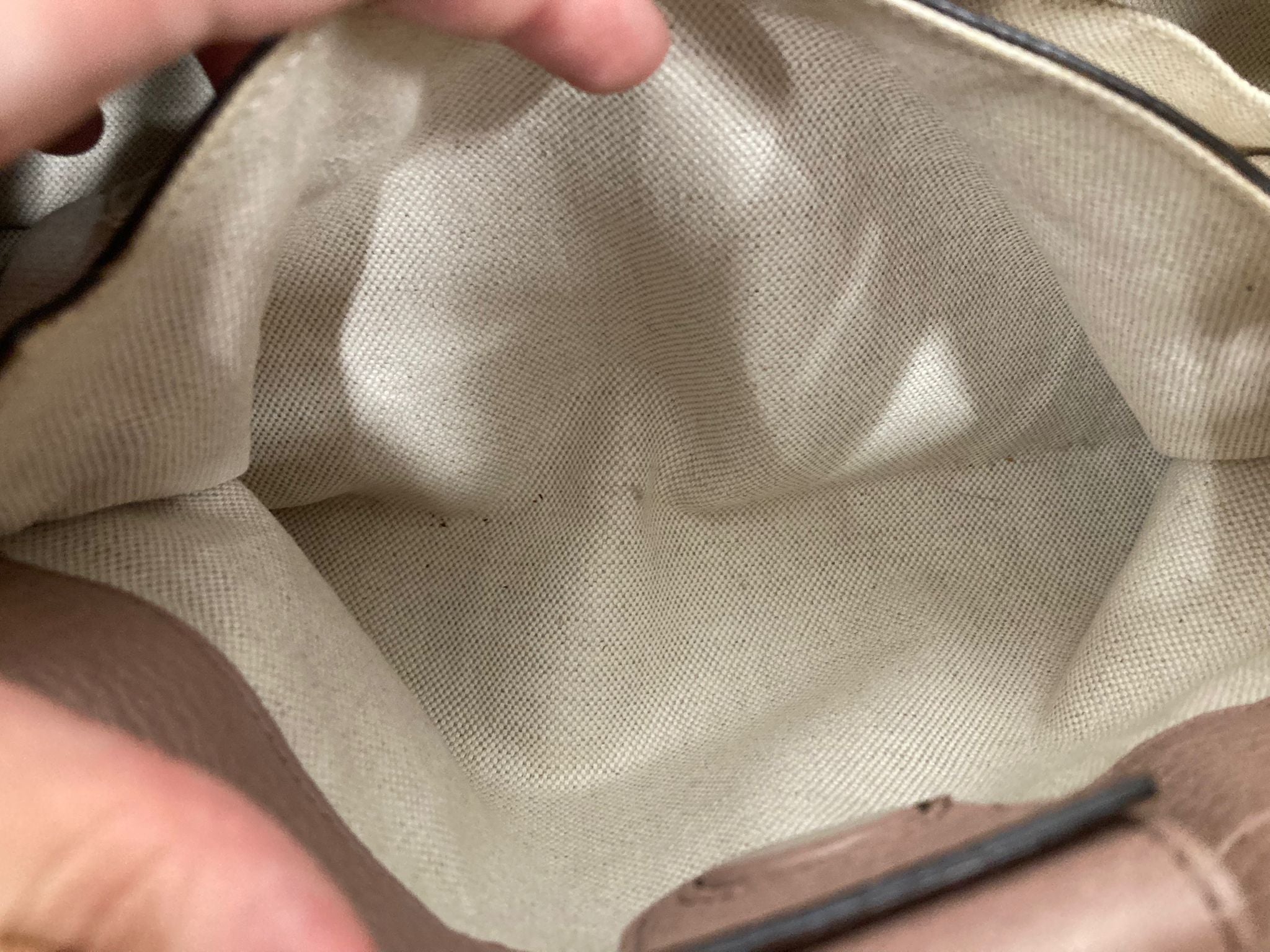 Gucci Bamboo 2Way Bag en piel rosa empolvado y bandolera