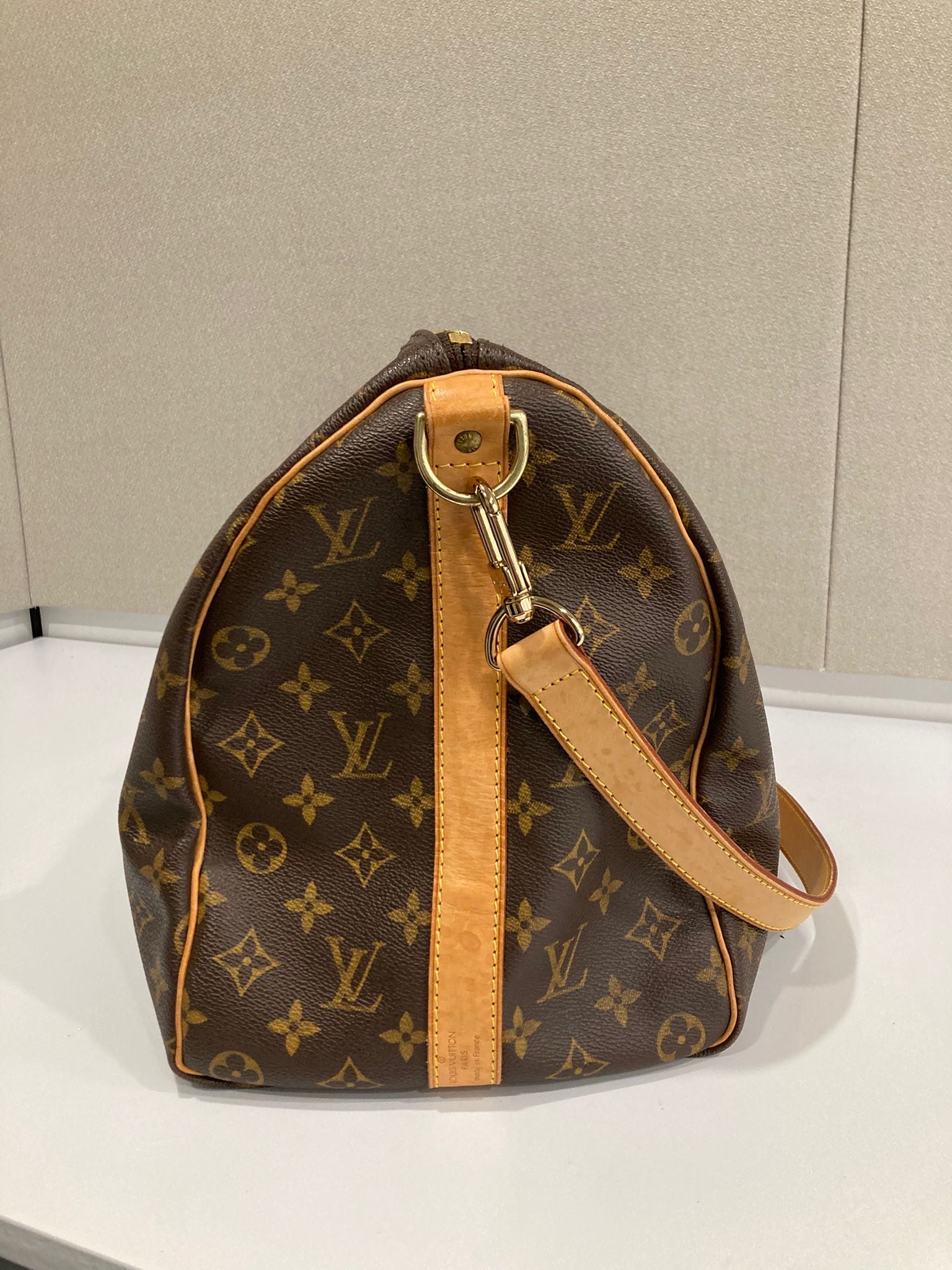 Louis Vuitton Keepall 45 monogram bandolera