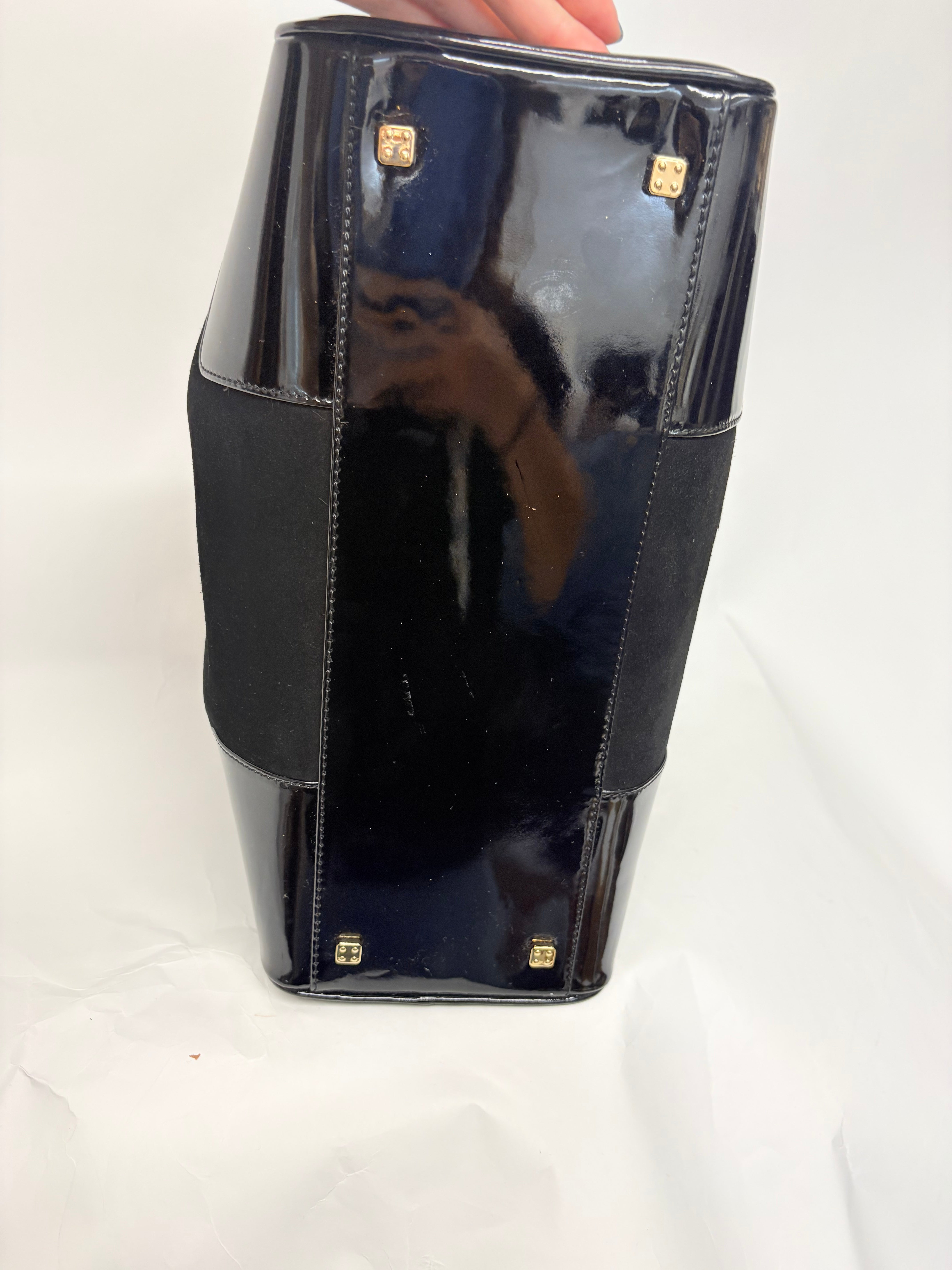Loewe Amazona 36 Joya Ante y Charol Negro – Edición Especial Vintage