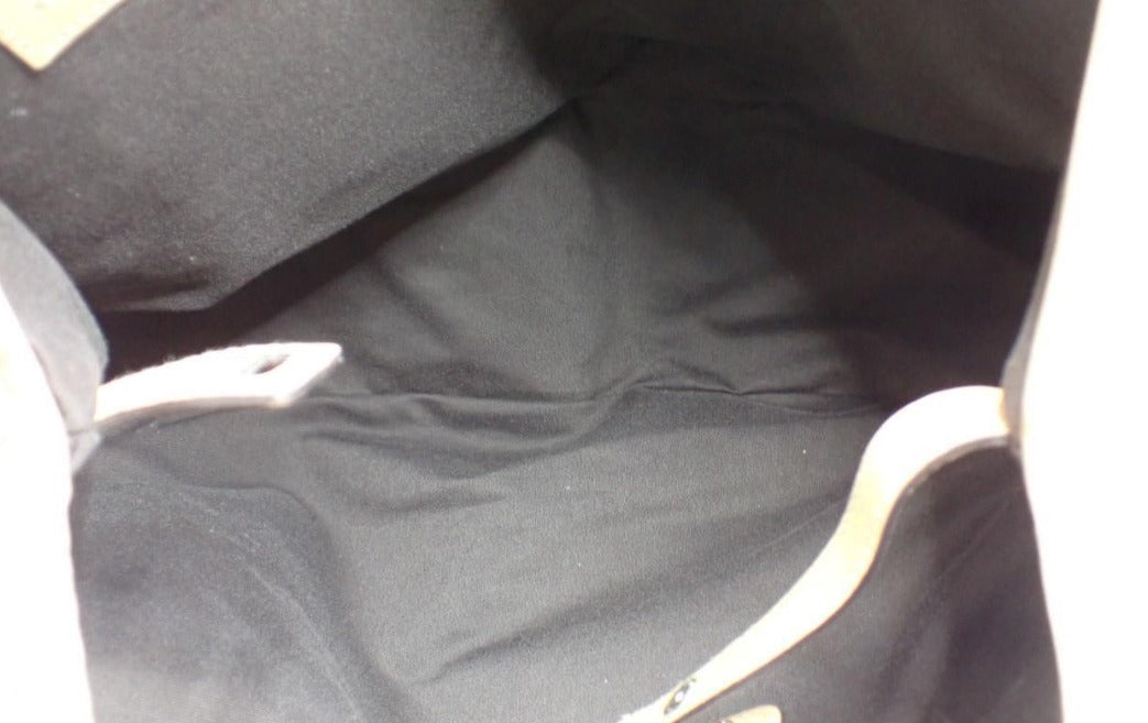 Gucci Pelham GG Canvas Beige & Camel Piel trenzada Mediano