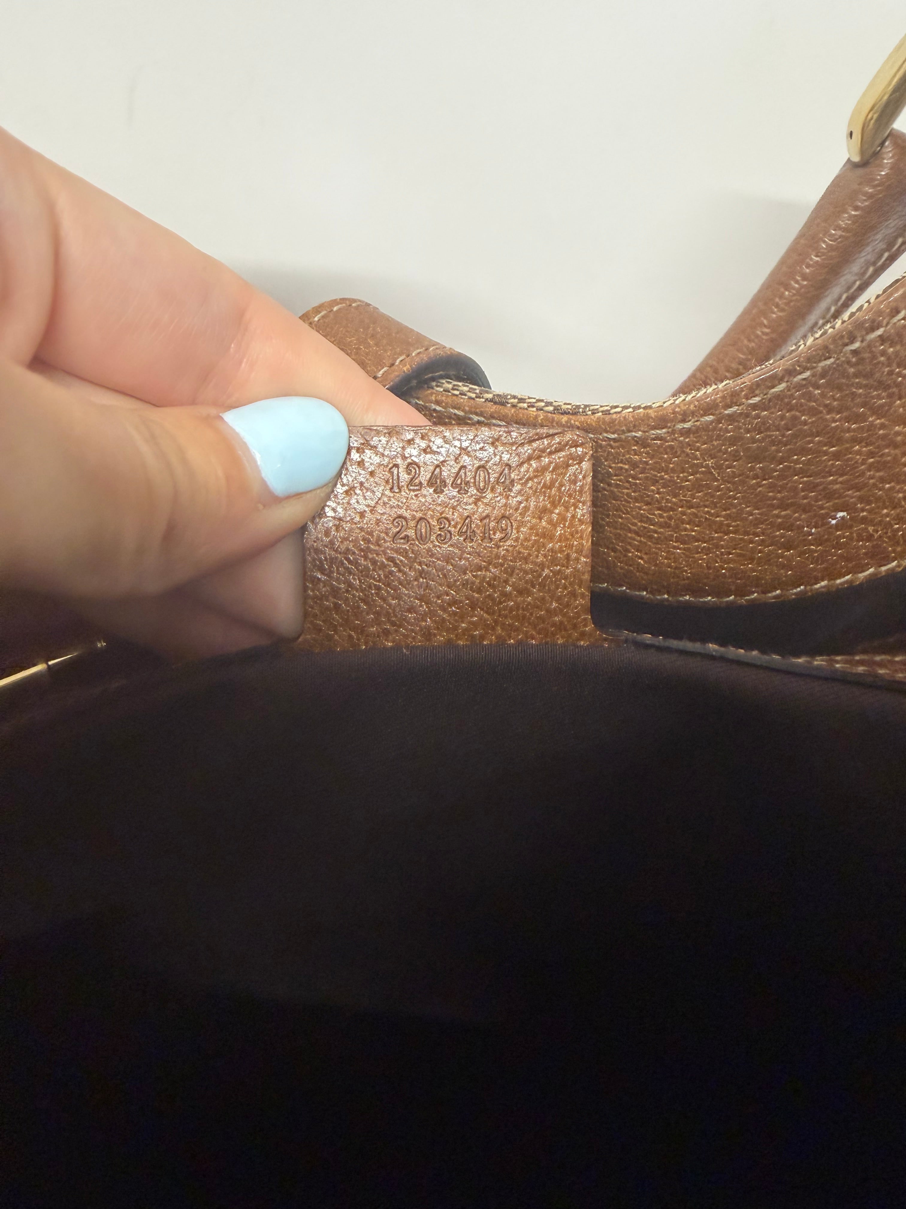 Gucci Jackie GG Canvas Grande Herrajes Dorados