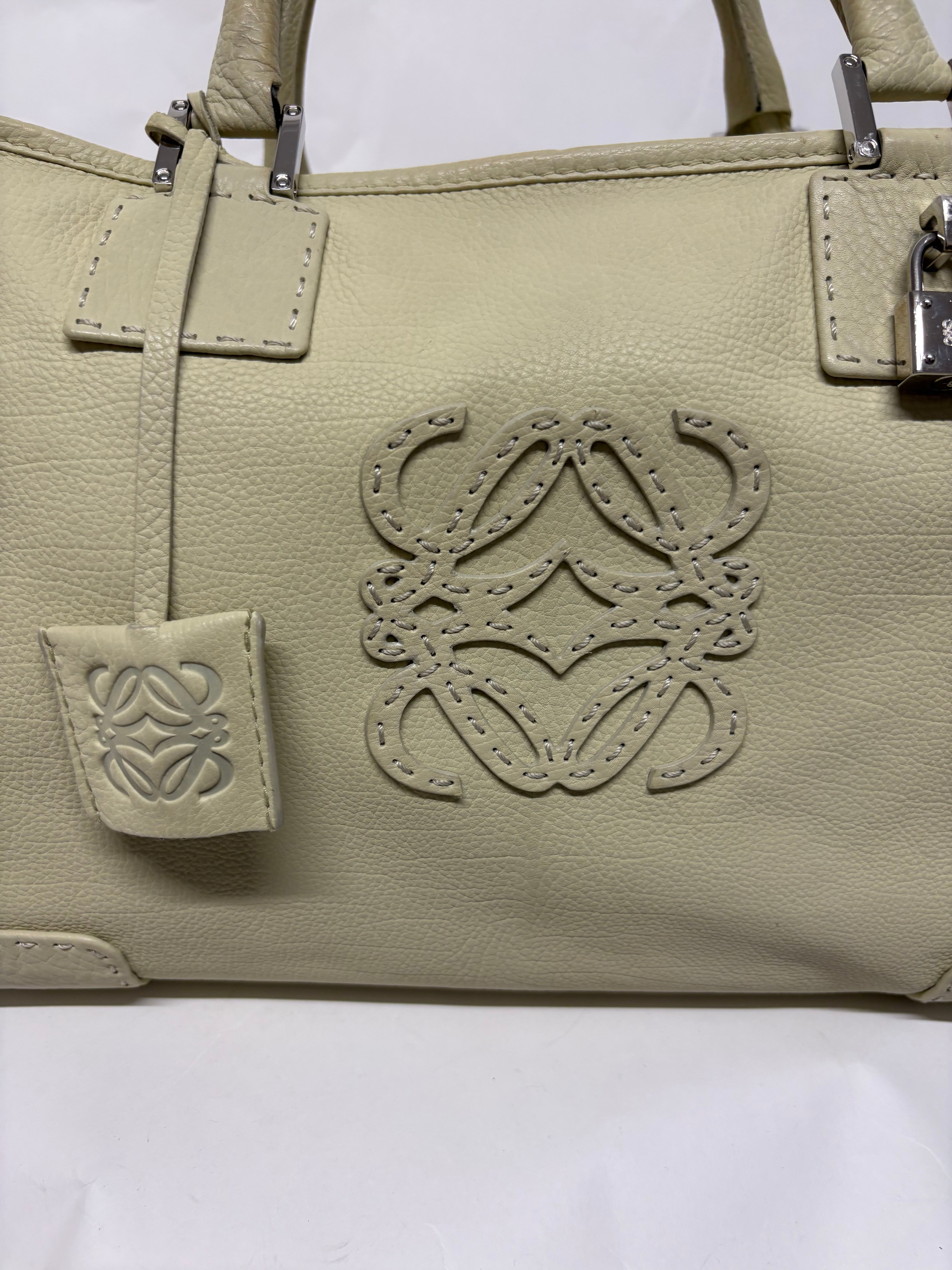 Loewe Amazona 35 vintage Verde Lima