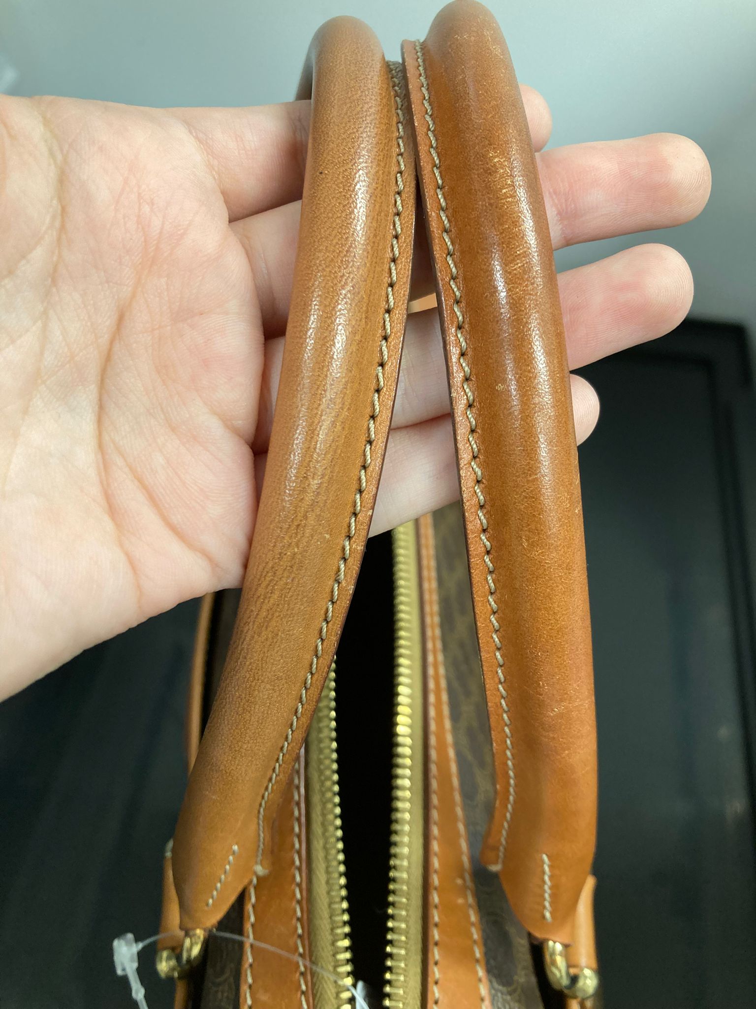 Céline Macadam Boston Bag