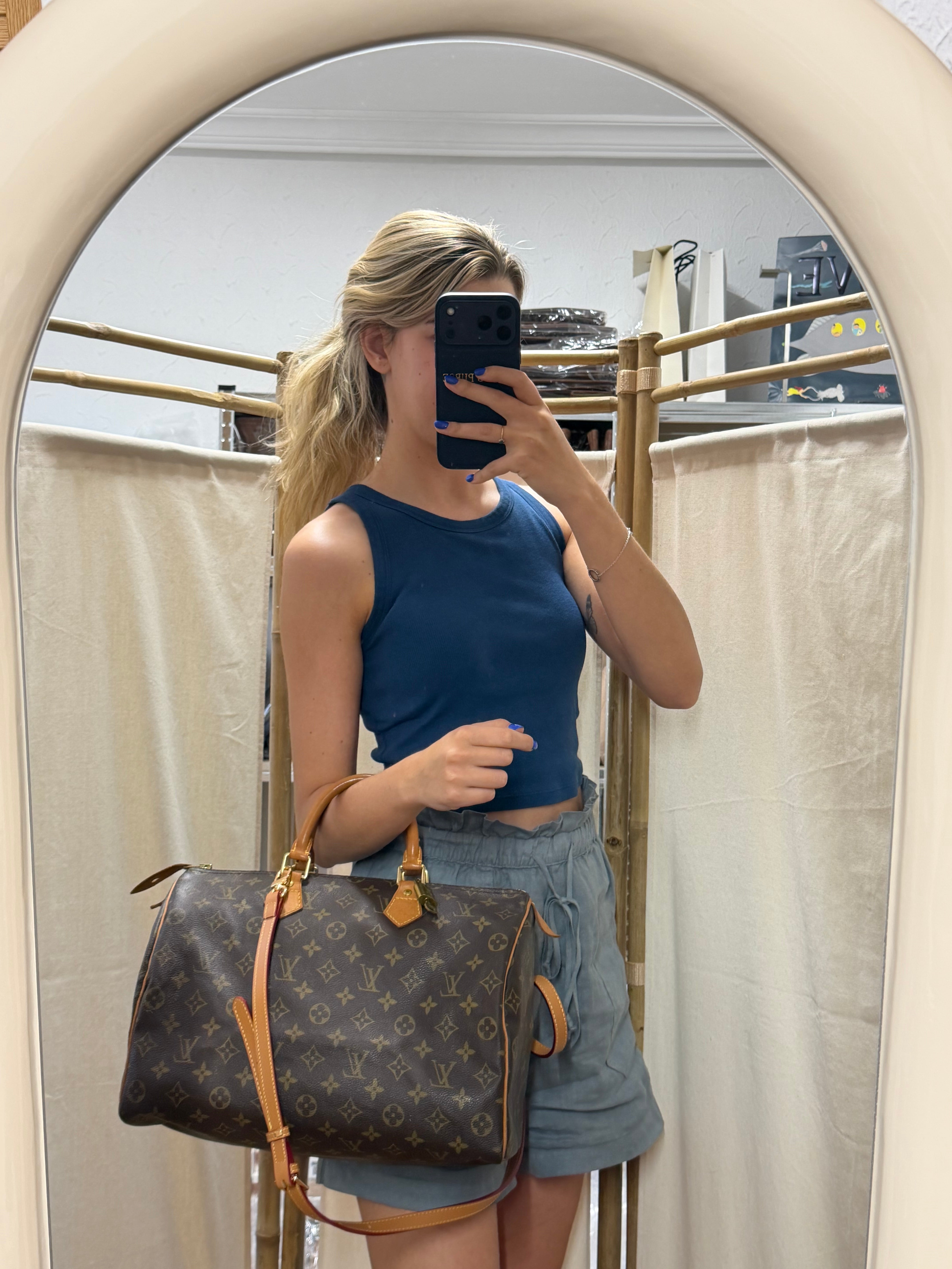 Louis Vuitton Speedy 35 Monogram MB0080