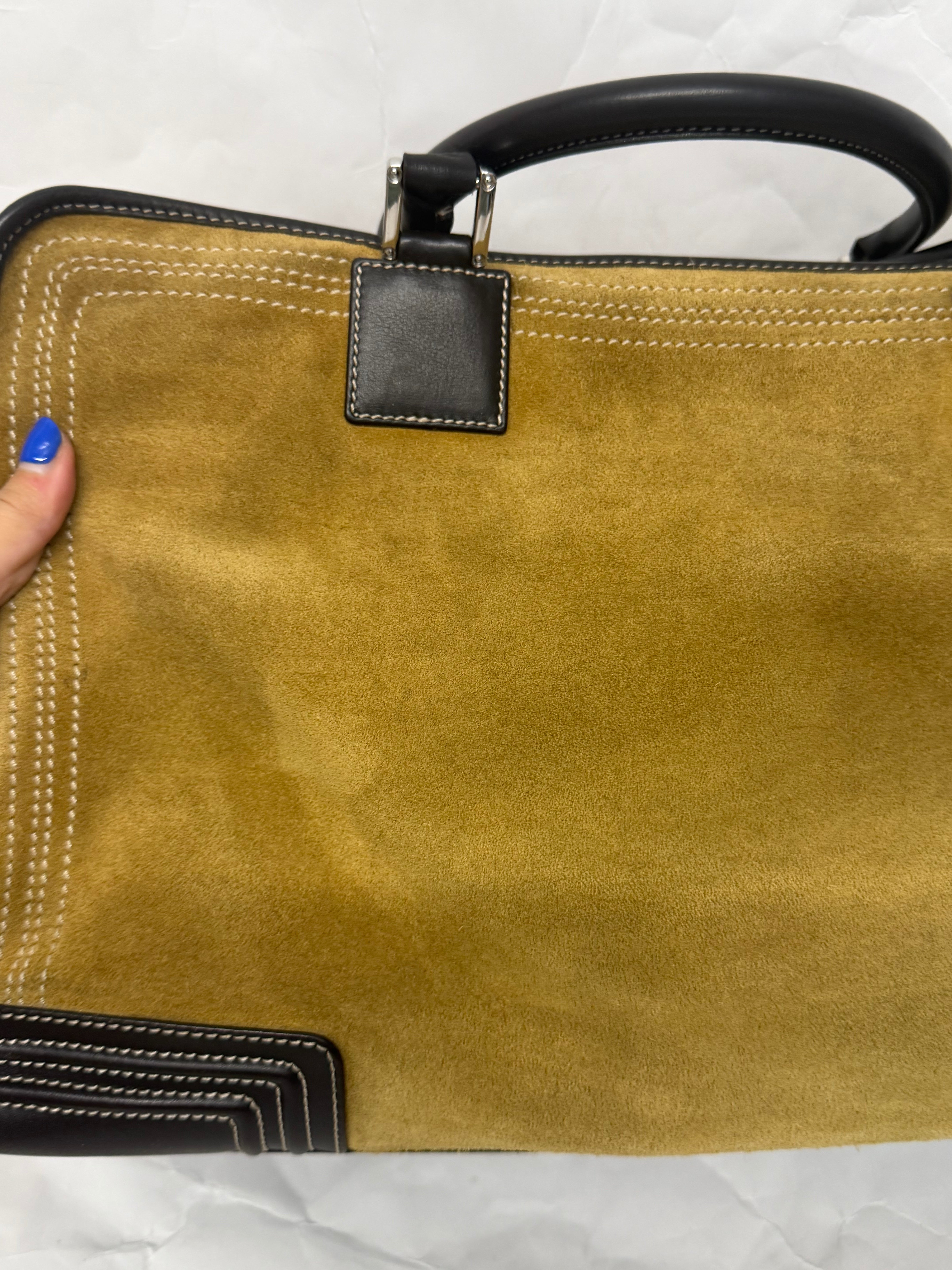 Loewe Amazona 44 | Ante Oro Anagrama Grande