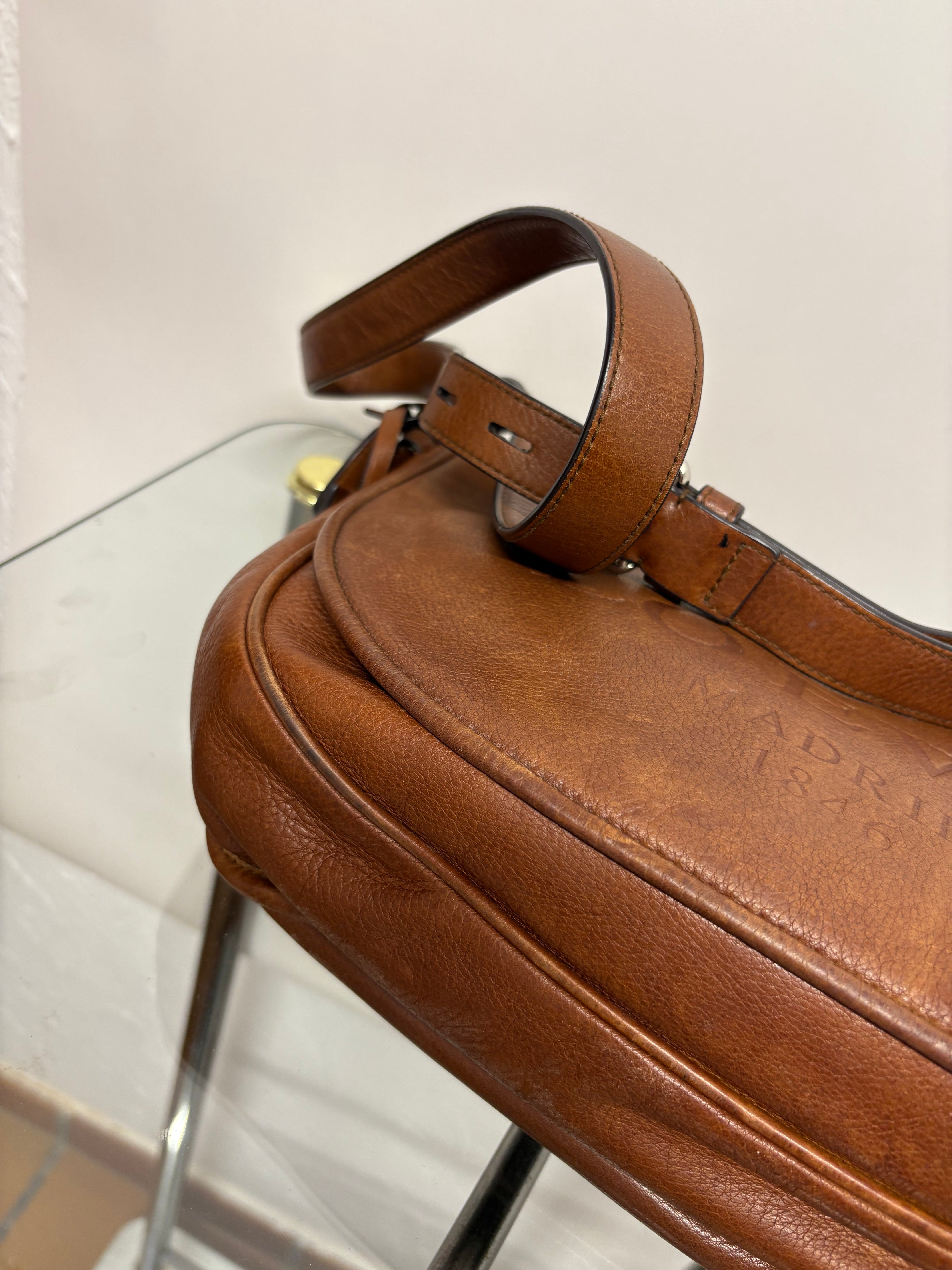 Loewe Heritage Bandolera Grande Piel Marrón · Vintage