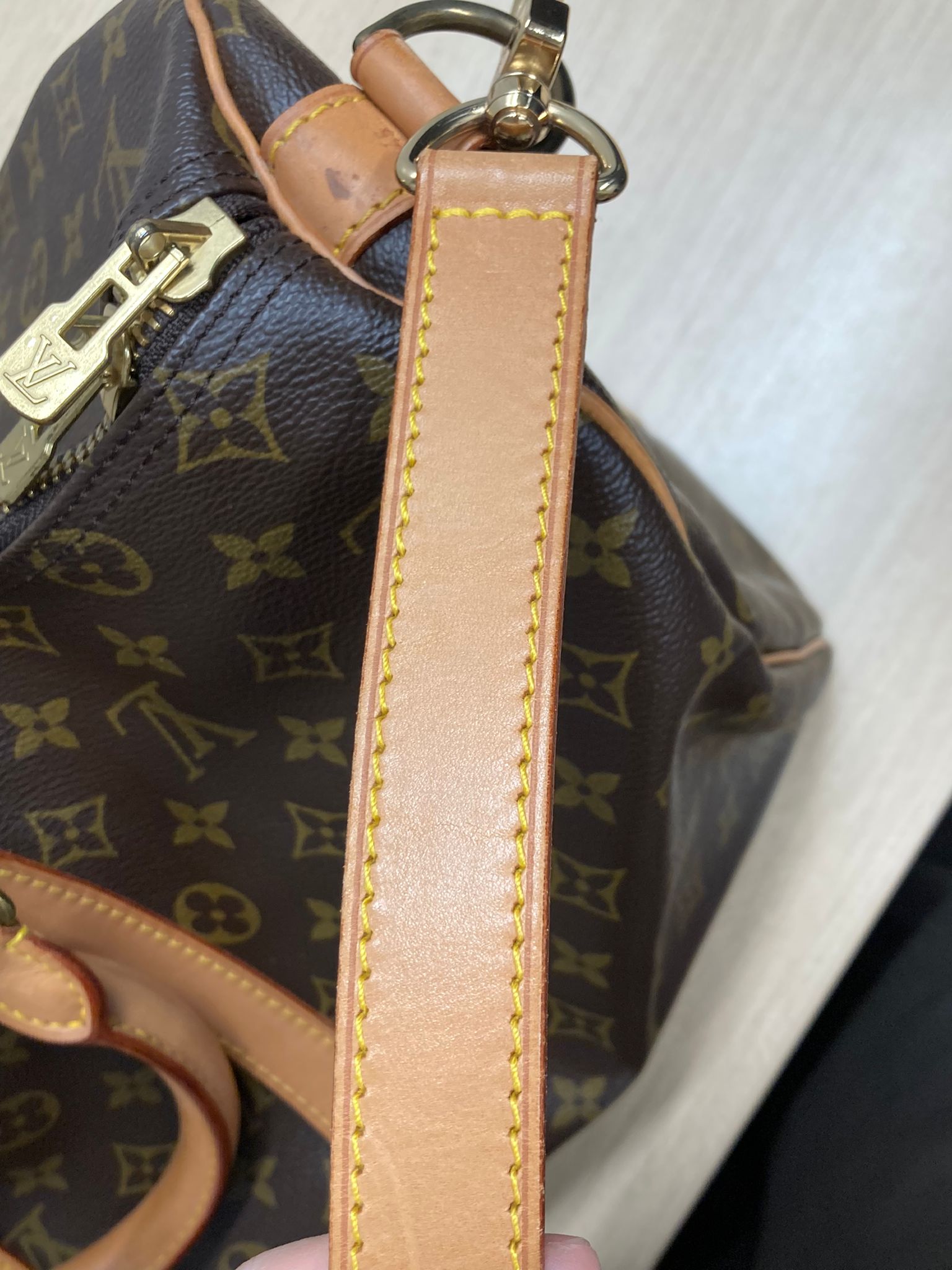 Louis Vuitton keepall 45 canvas monogram bandolera