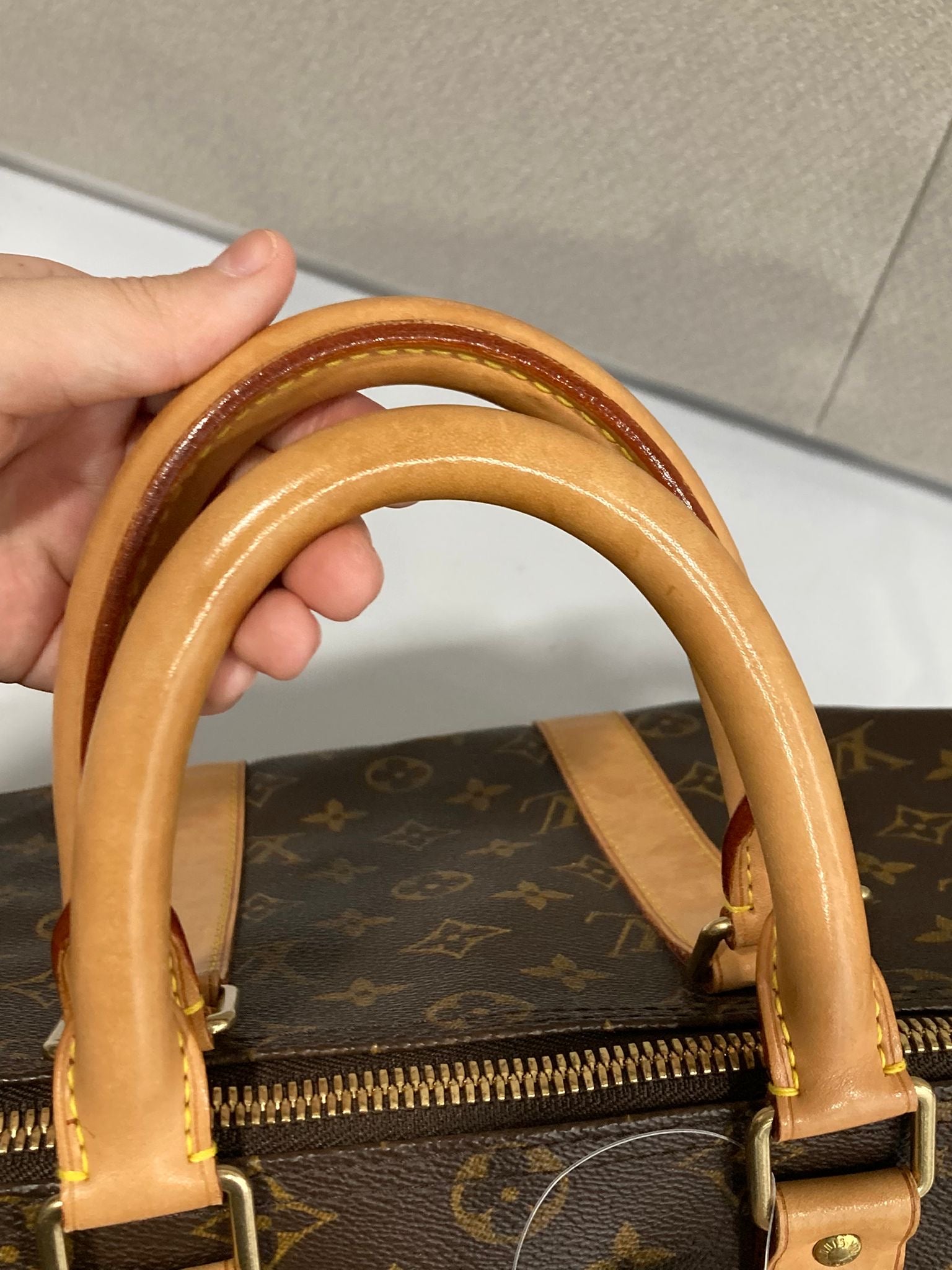 Louis Vuitton Keepall 45 monogram bandolera
