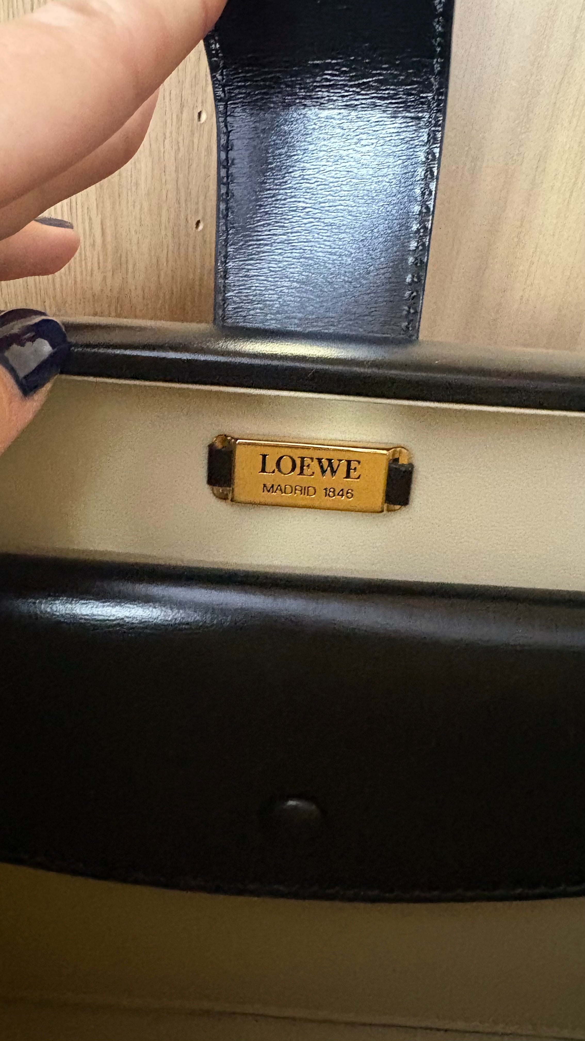 Loewe vintage bolso de mano