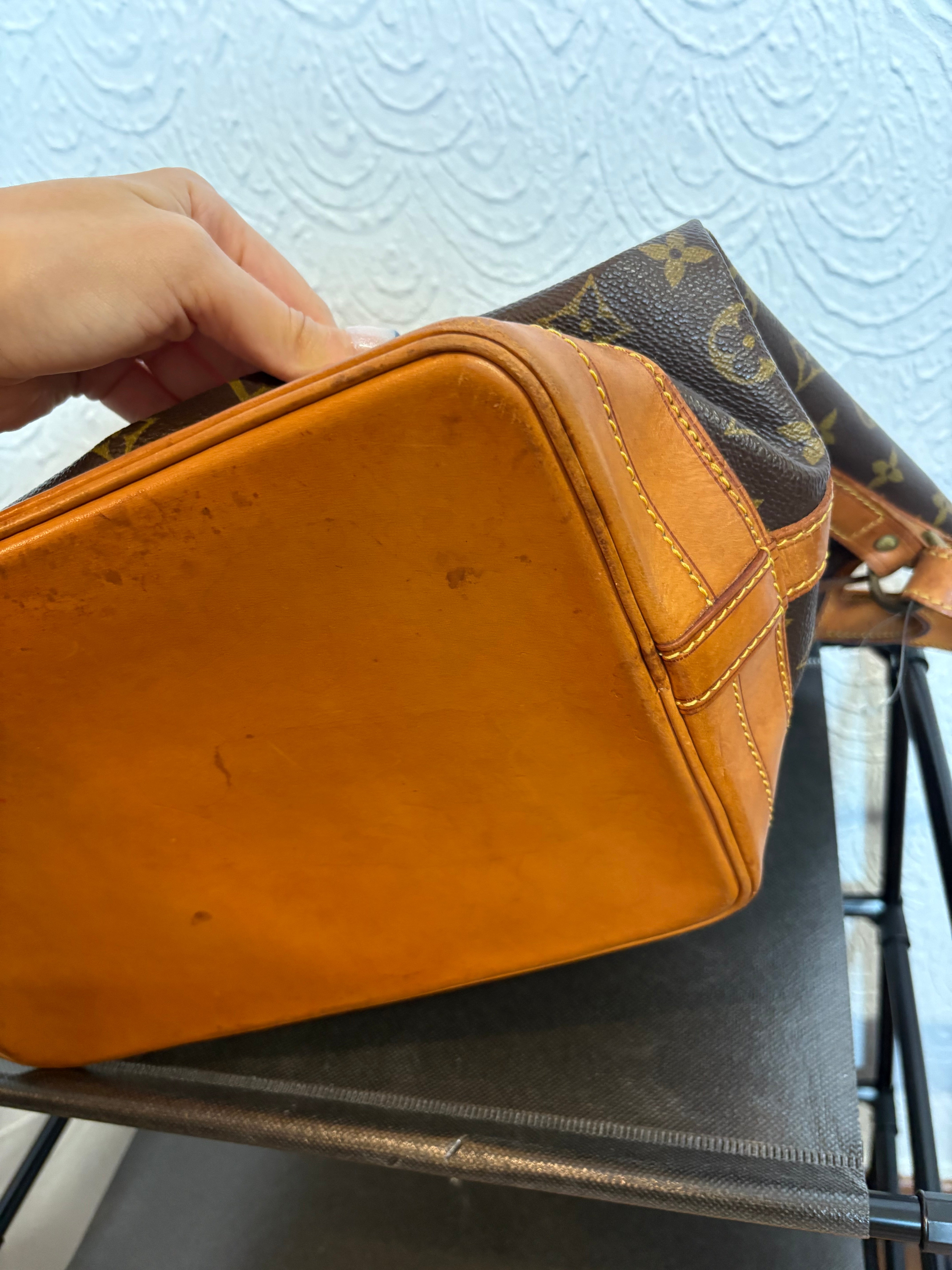 Louis Vuitton noè clásico vintage canvas monogram
