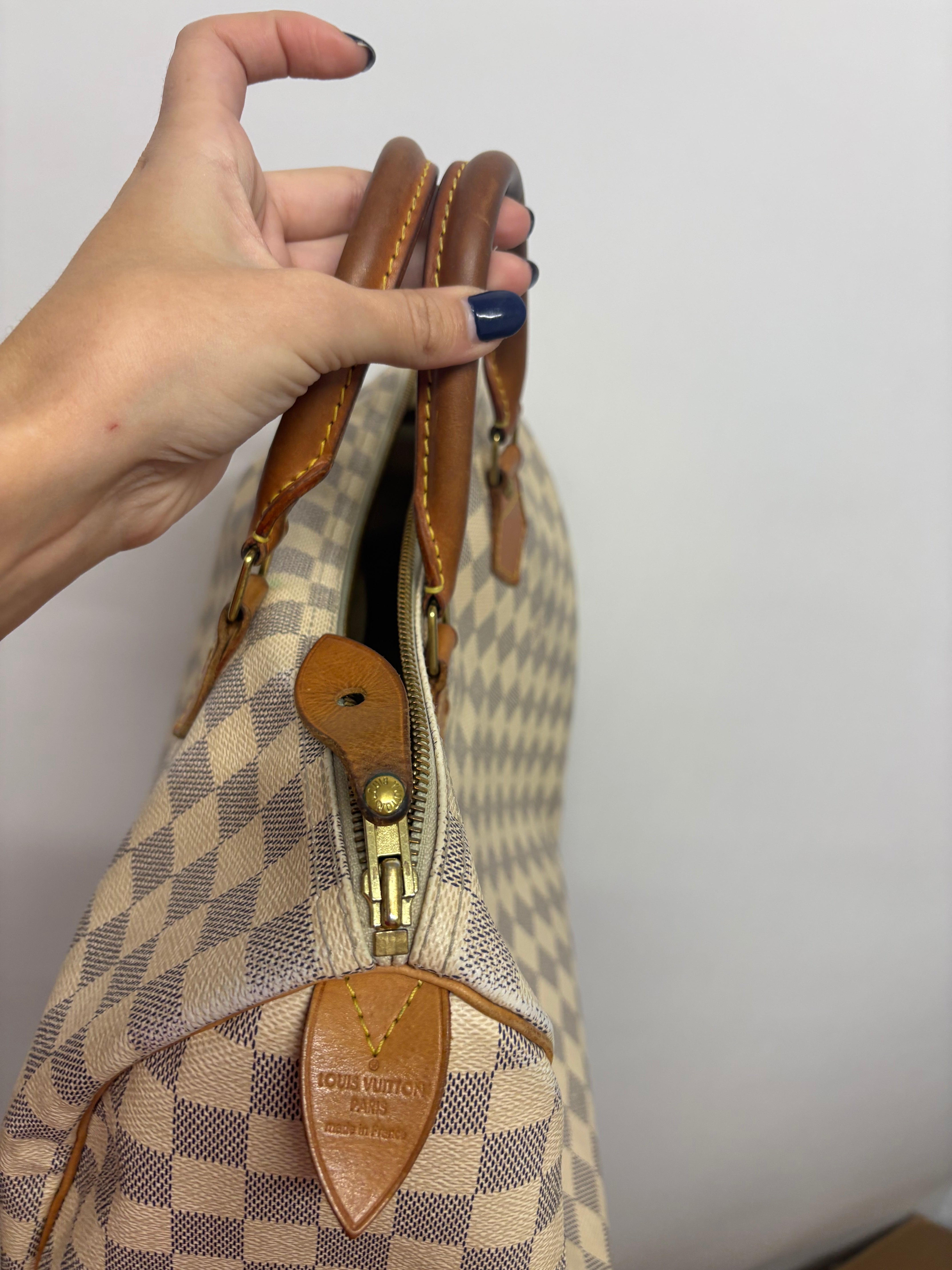 Louis Vuitton Speedy 35 en Damier Azur
