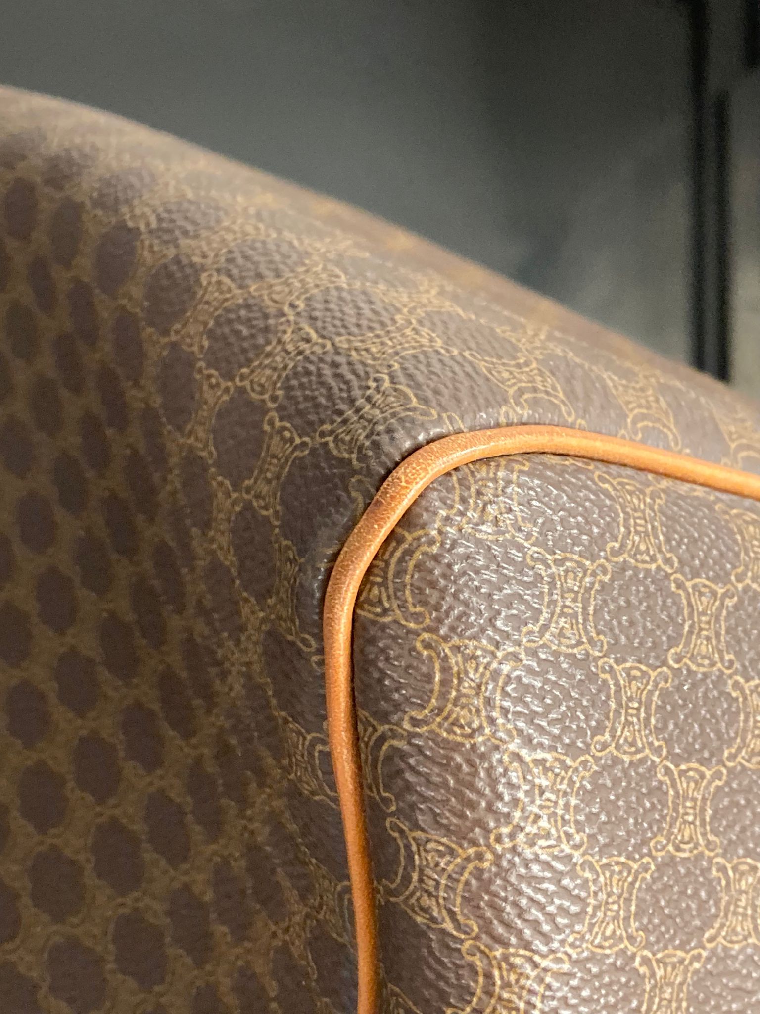 Céline Macadam Boston Bag