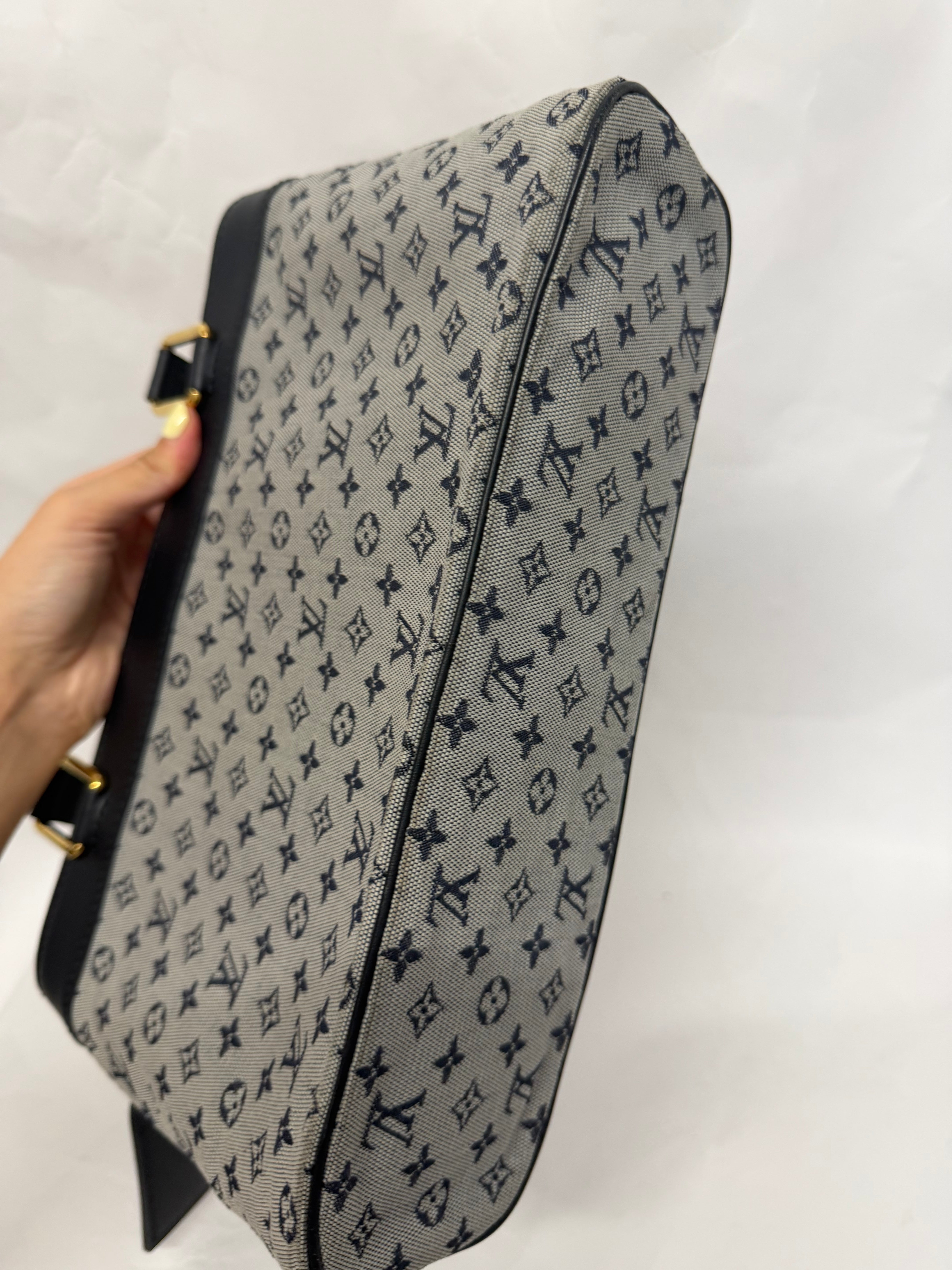 Louis Vuitton Mini Lin Lucille PM Navy