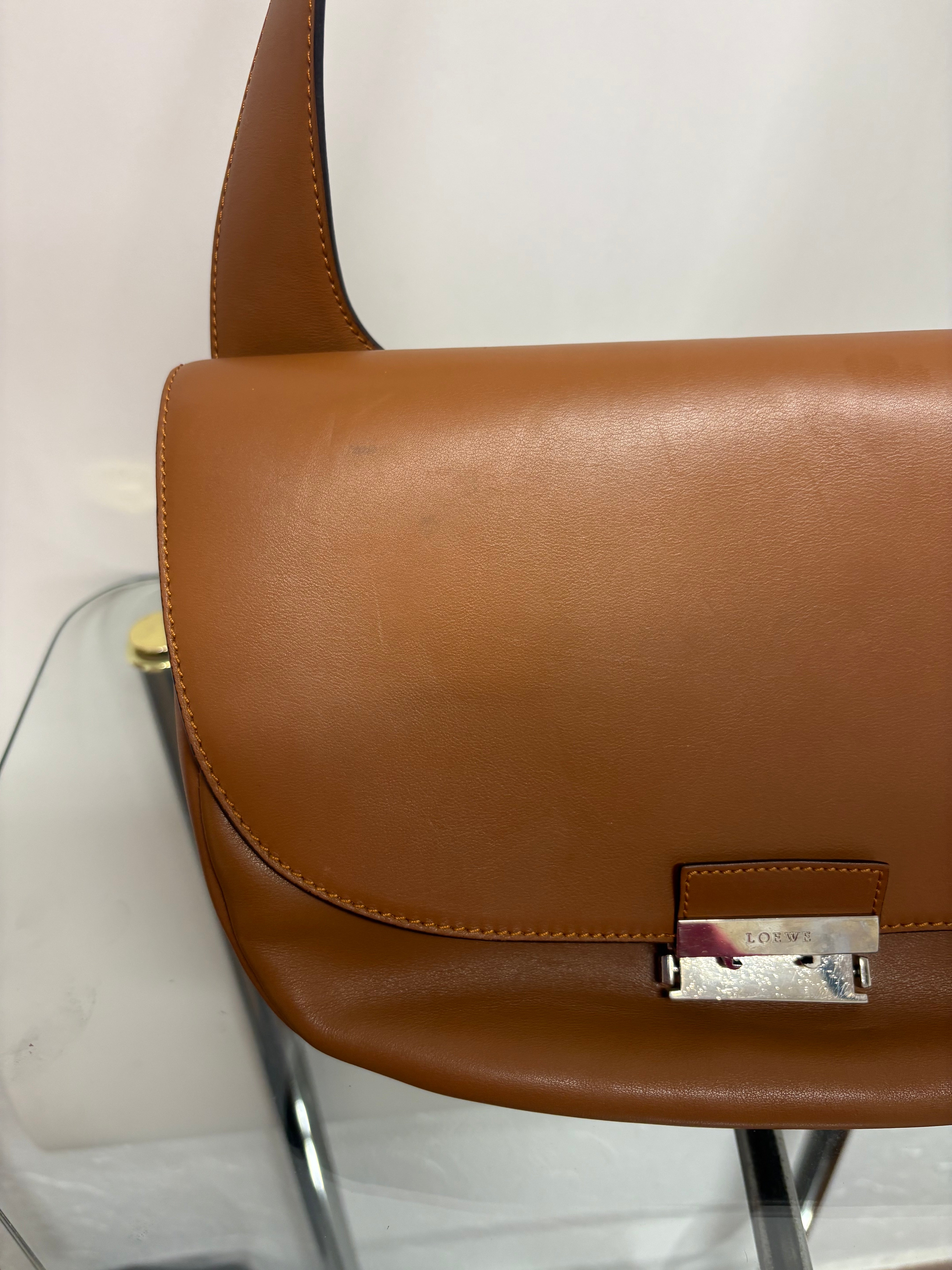 Loewe bandolera camel vintage