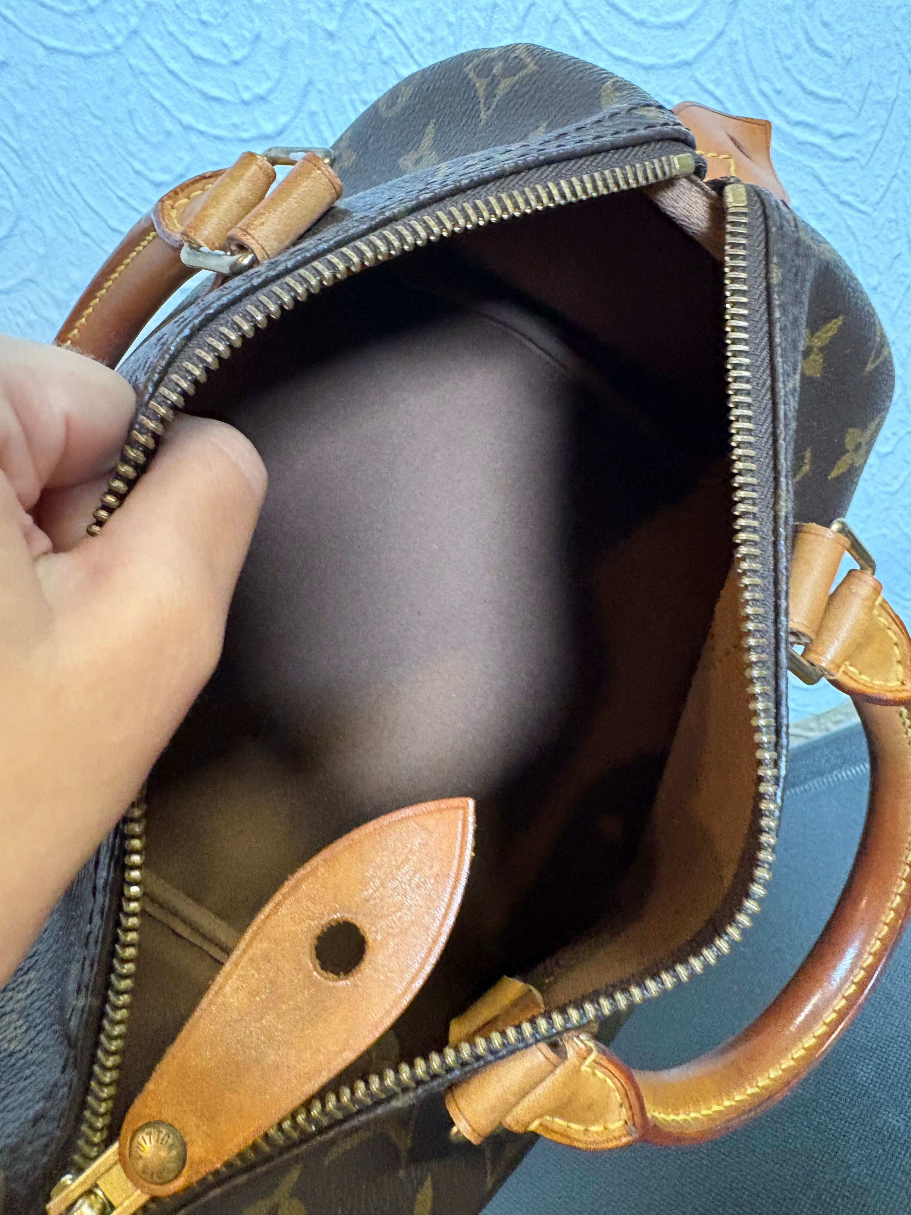 Louis Vuitton speedy 25 canvas monogram SP0916
